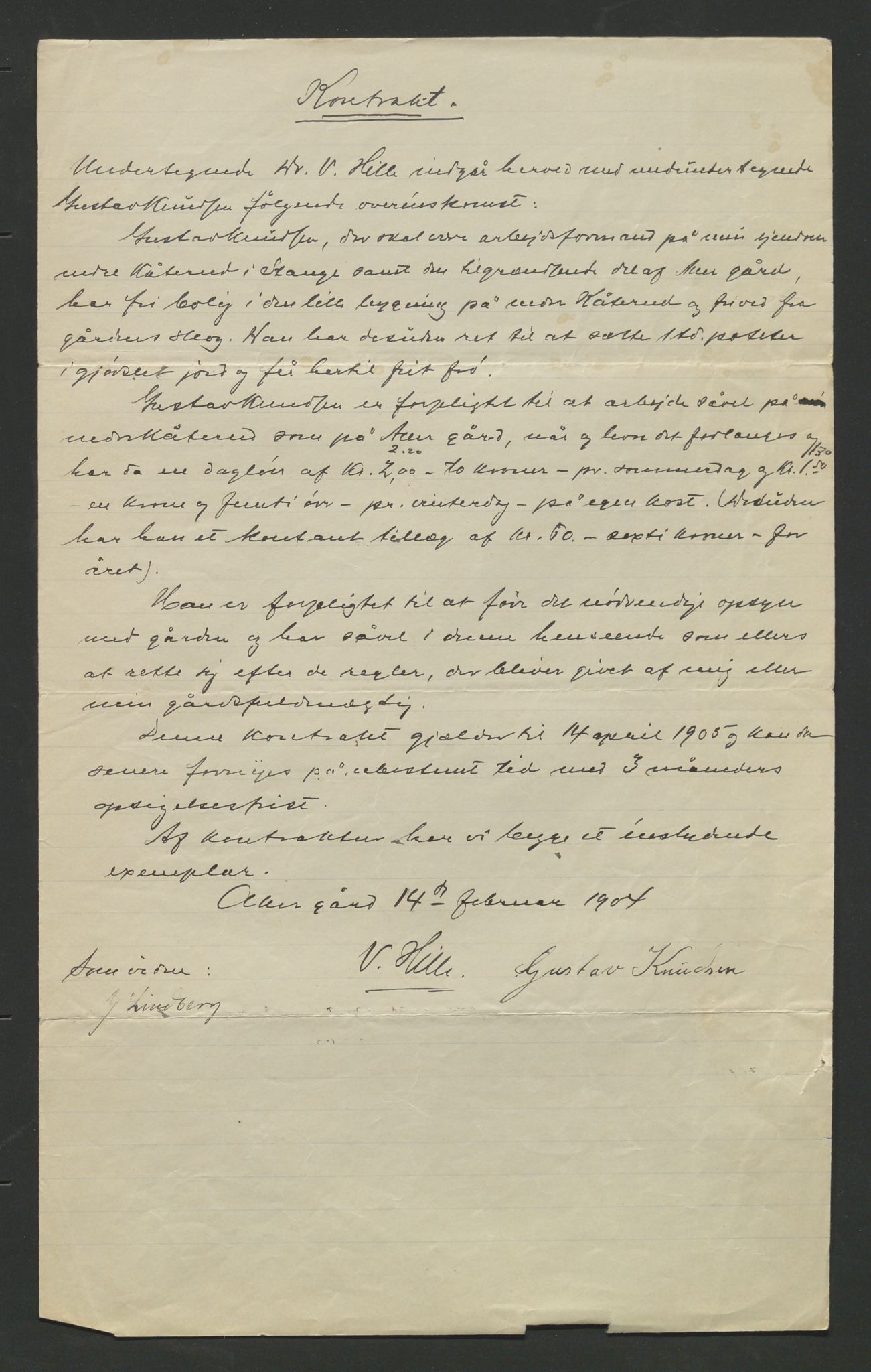 Åker i Vang, Hedmark, og familien Todderud, AV/SAH-ARK-010/F/Fa/L0002: Eiendomsdokumenter, 1739-1916, p. 285