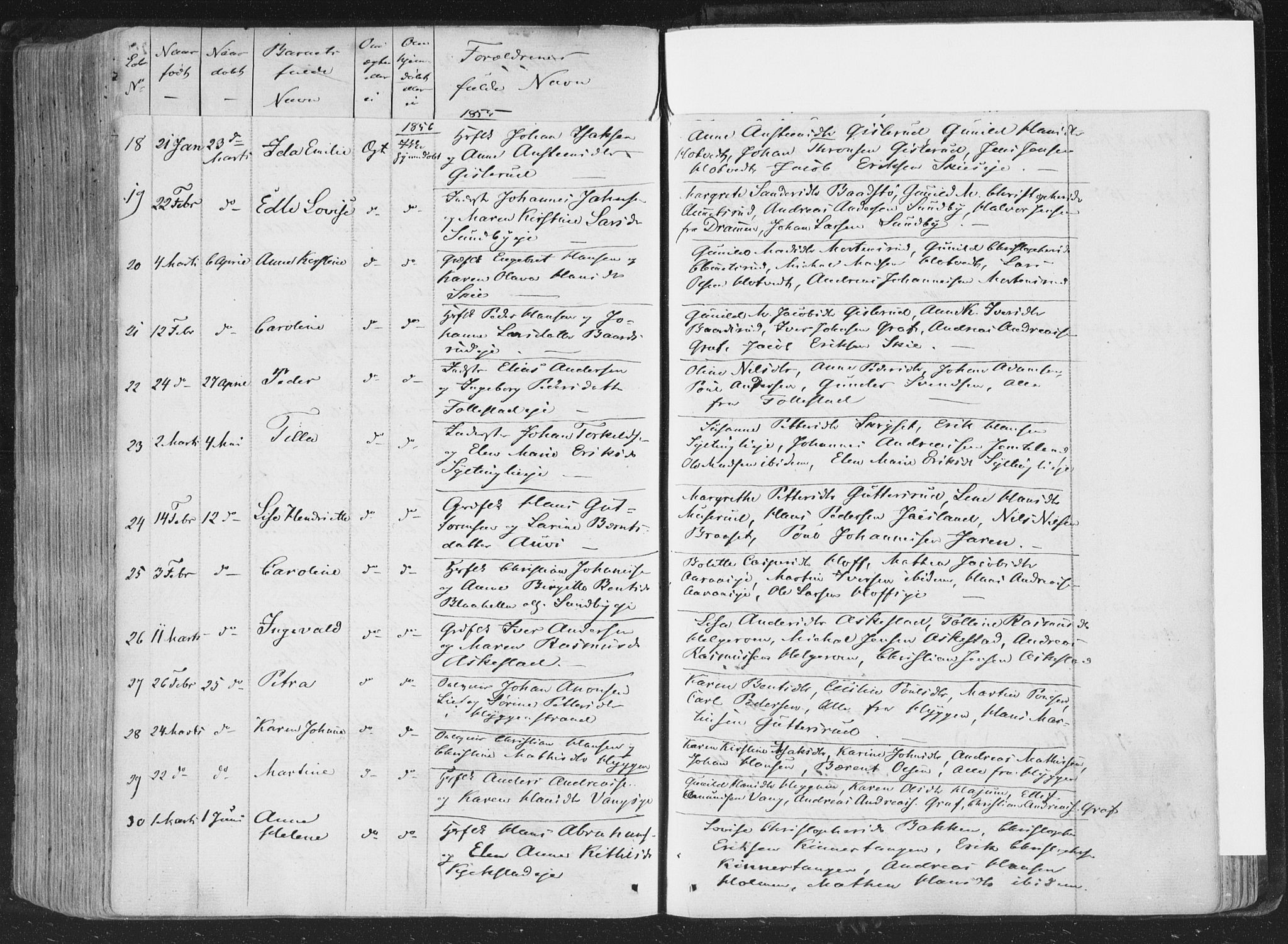 Røyken kirkebøker, SAKO/A-241/F/Fa/L0005: Parish register (official) no. 5, 1833-1856, p. 302