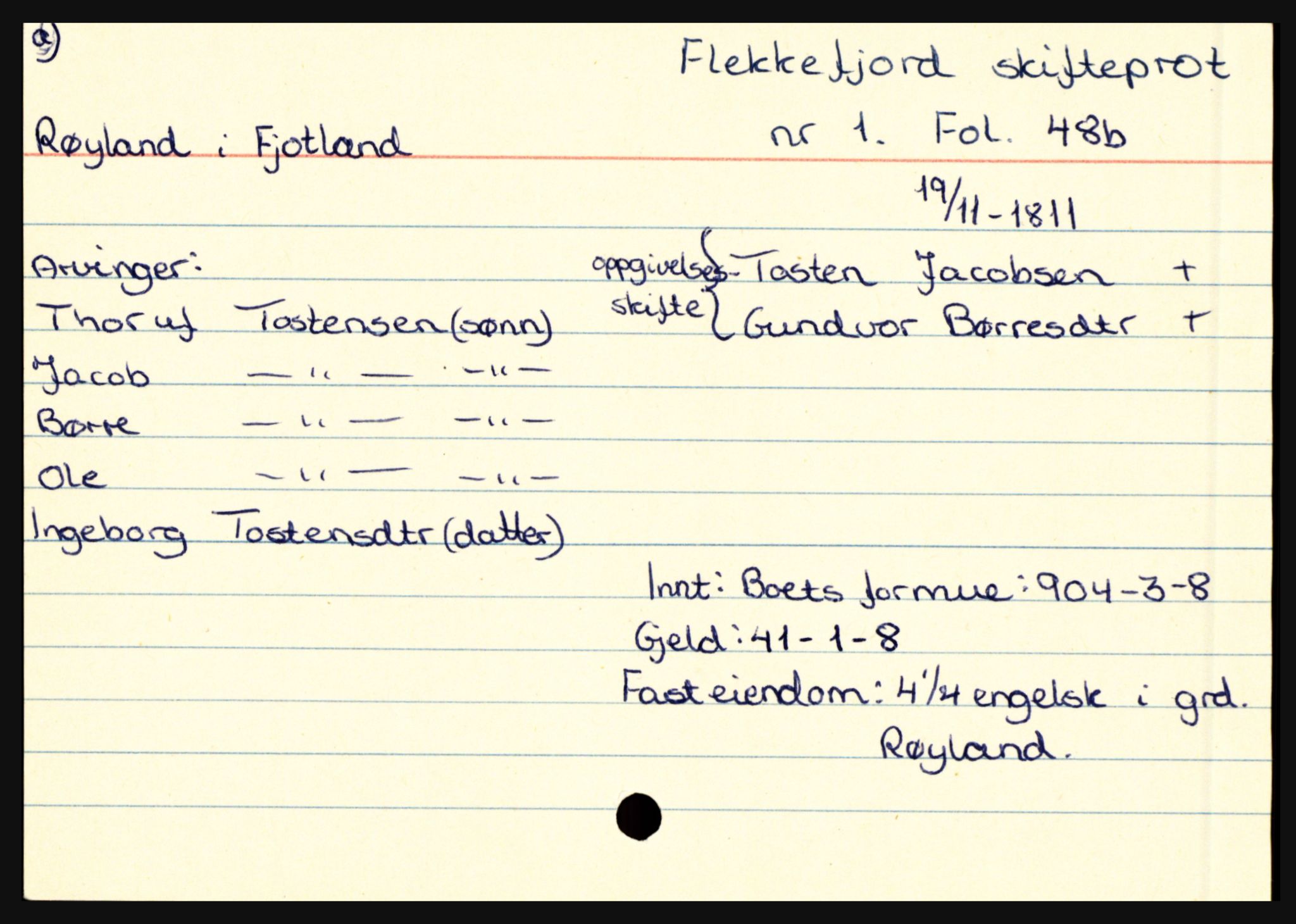 Flekkefjord sorenskriveri, AV/SAK-1221-0001/H, p. 1281