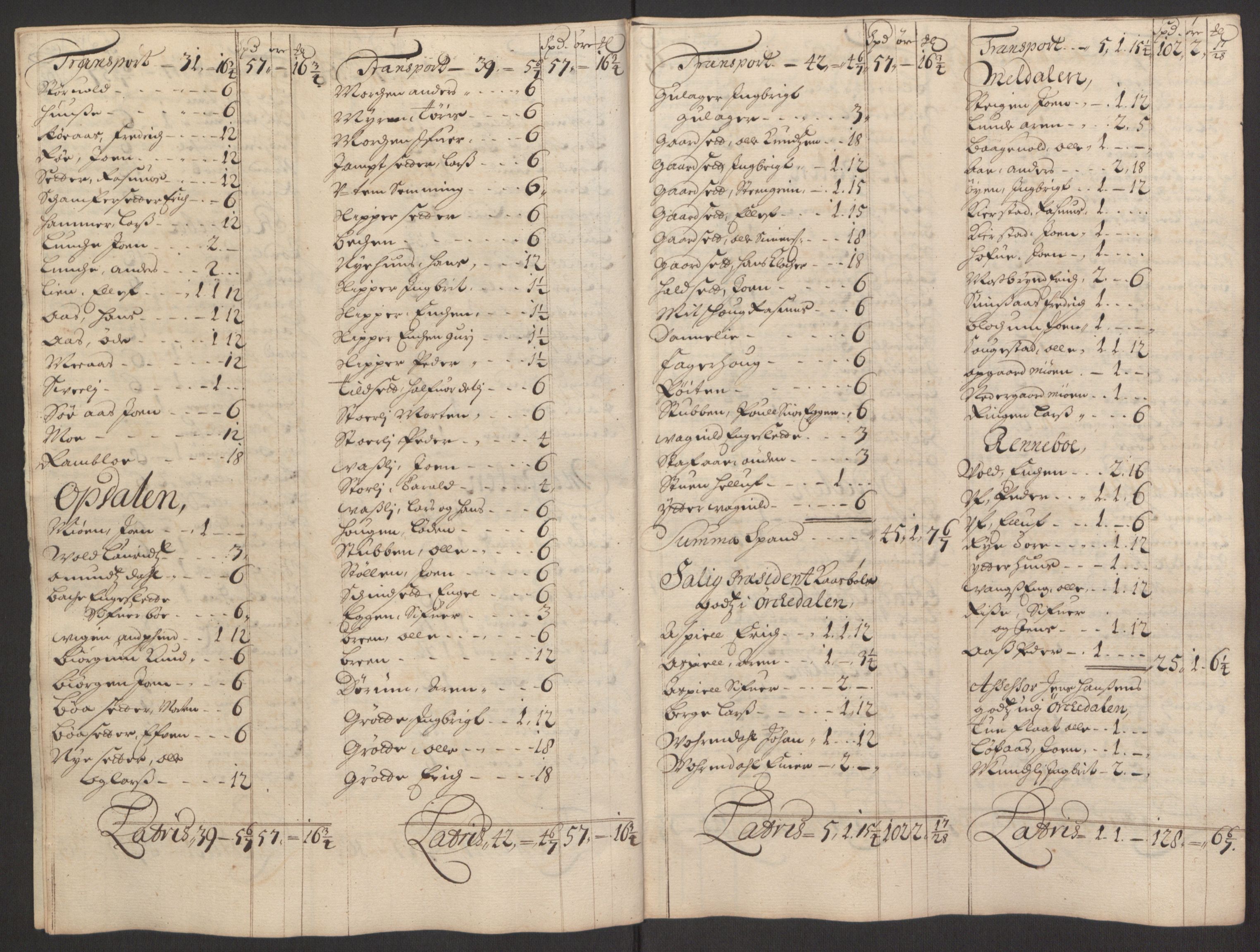 Rentekammeret inntil 1814, Reviderte regnskaper, Fogderegnskap, AV/RA-EA-4092/R60/L3945: Fogderegnskap Orkdal og Gauldal, 1695, p. 134