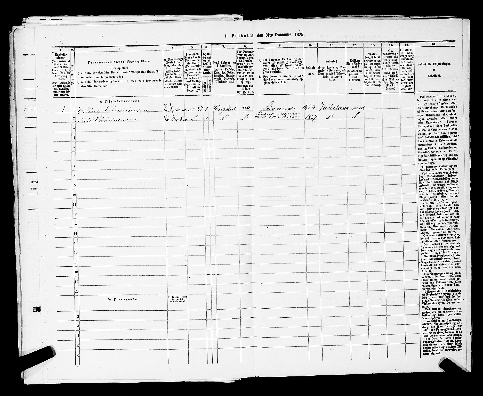 RA, 1875 census for 0103B Fredrikstad/Fredrikstad, 1875, p. 318