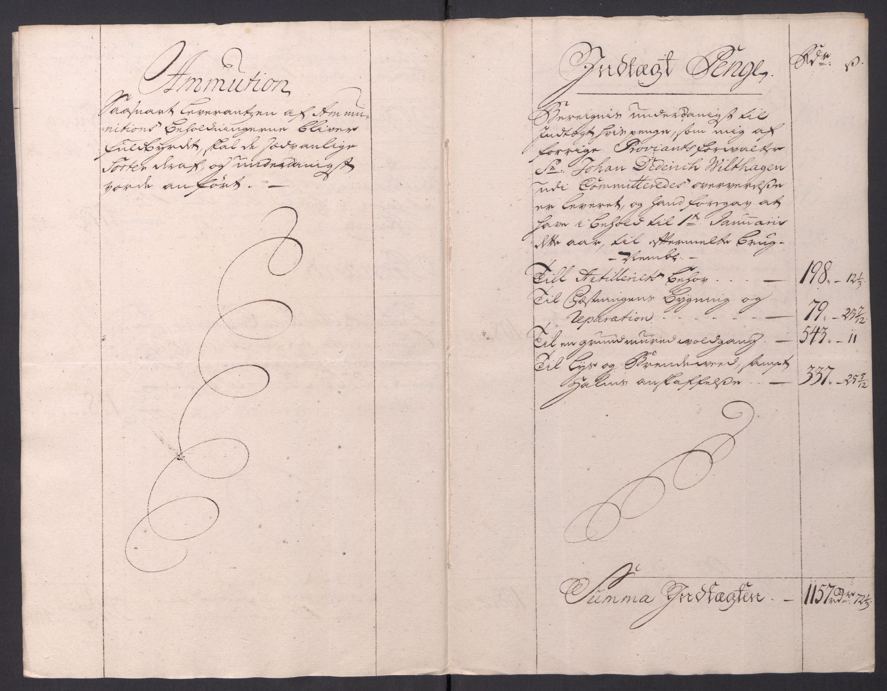 Kommanderende general (KG I) med Det norske krigsdirektorium, AV/RA-EA-5419/D/L0154: Fredriksten festning: Brev, inventarfortegnelser og regnskapsekstrakter, 1730-1739, p. 377