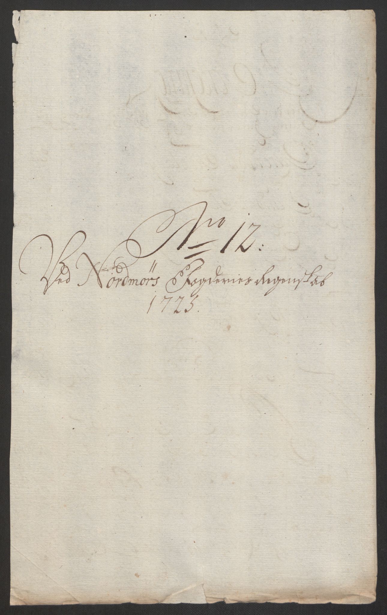 Rentekammeret inntil 1814, Reviderte regnskaper, Fogderegnskap, AV/RA-EA-4092/R56/L3758: Fogderegnskap Nordmøre, 1725, p. 138