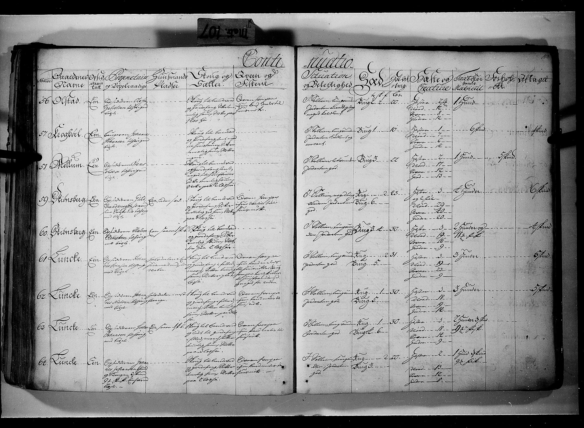 Rentekammeret inntil 1814, Realistisk ordnet avdeling, AV/RA-EA-4070/N/Nb/Nbf/L0107: Gudbrandsdalen eksaminasjonsprotokoll, 1723, p. 162b-163a