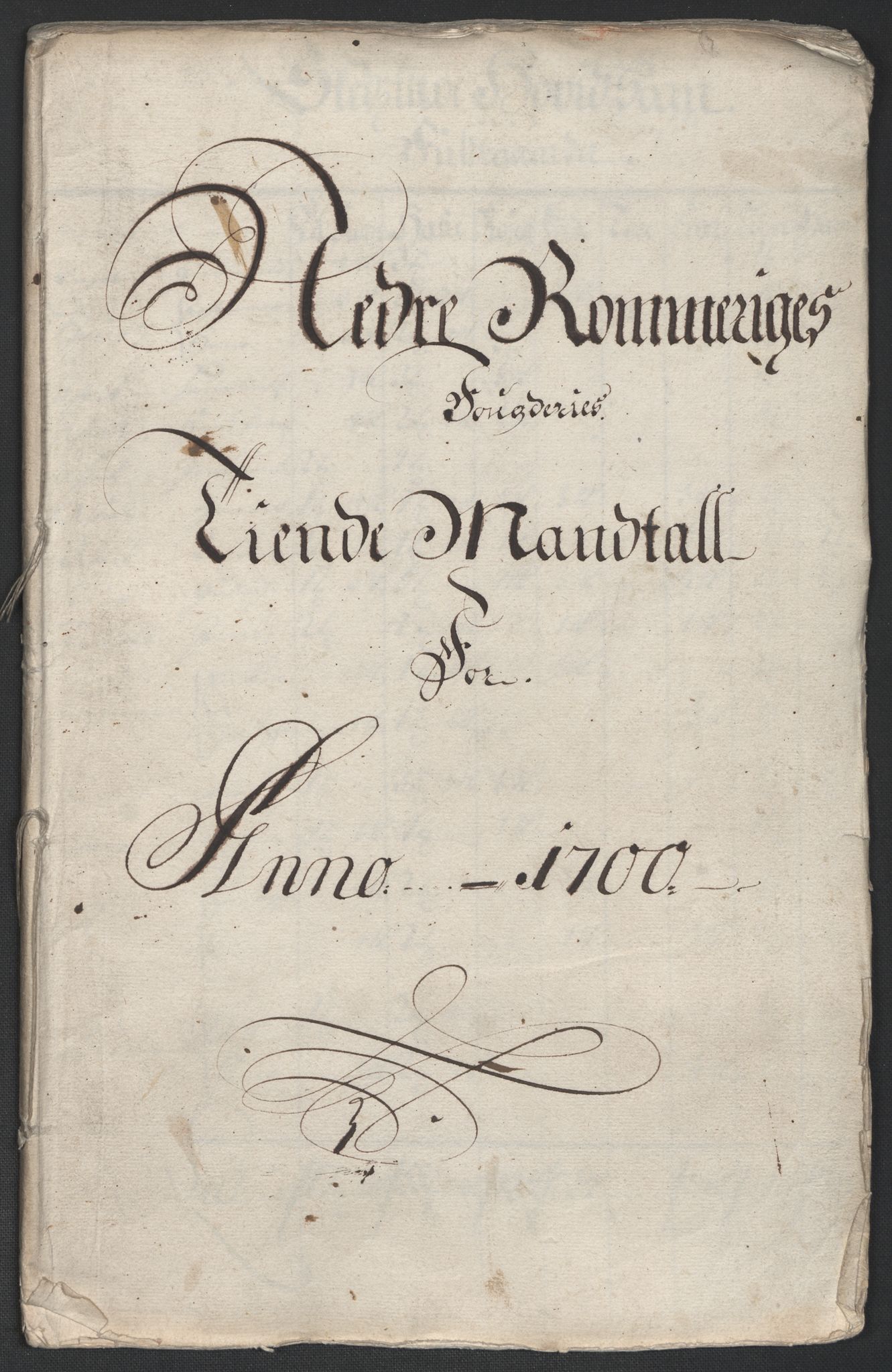 Rentekammeret inntil 1814, Reviderte regnskaper, Fogderegnskap, RA/EA-4092/R11/L0583: Fogderegnskap Nedre Romerike, 1700, p. 63