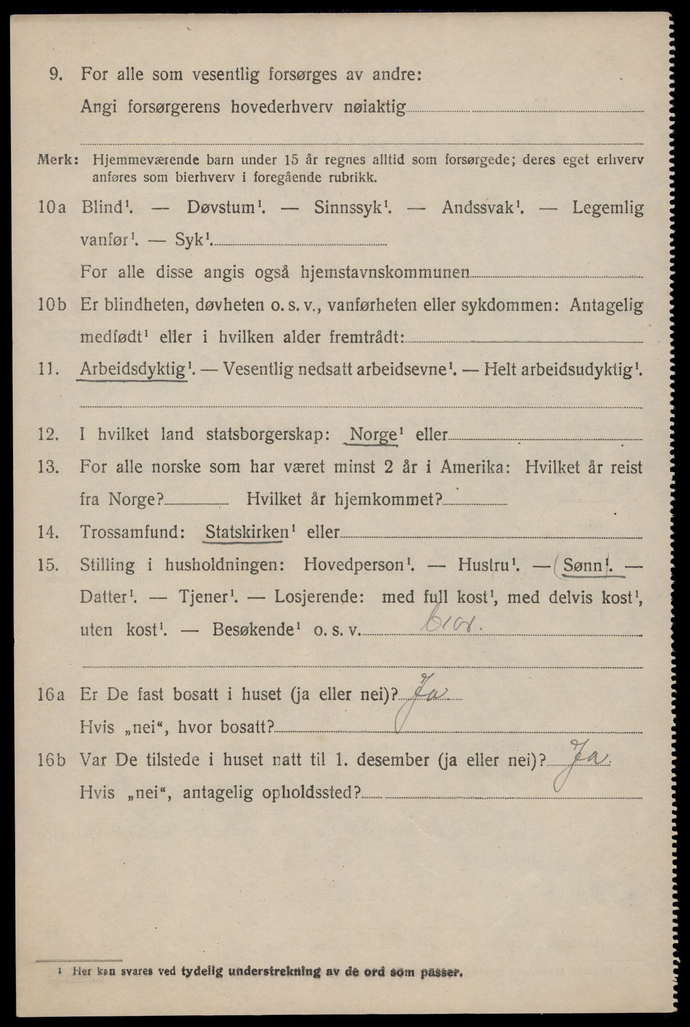 SAST, 1920 census for Nærbø, 1920, p. 3594