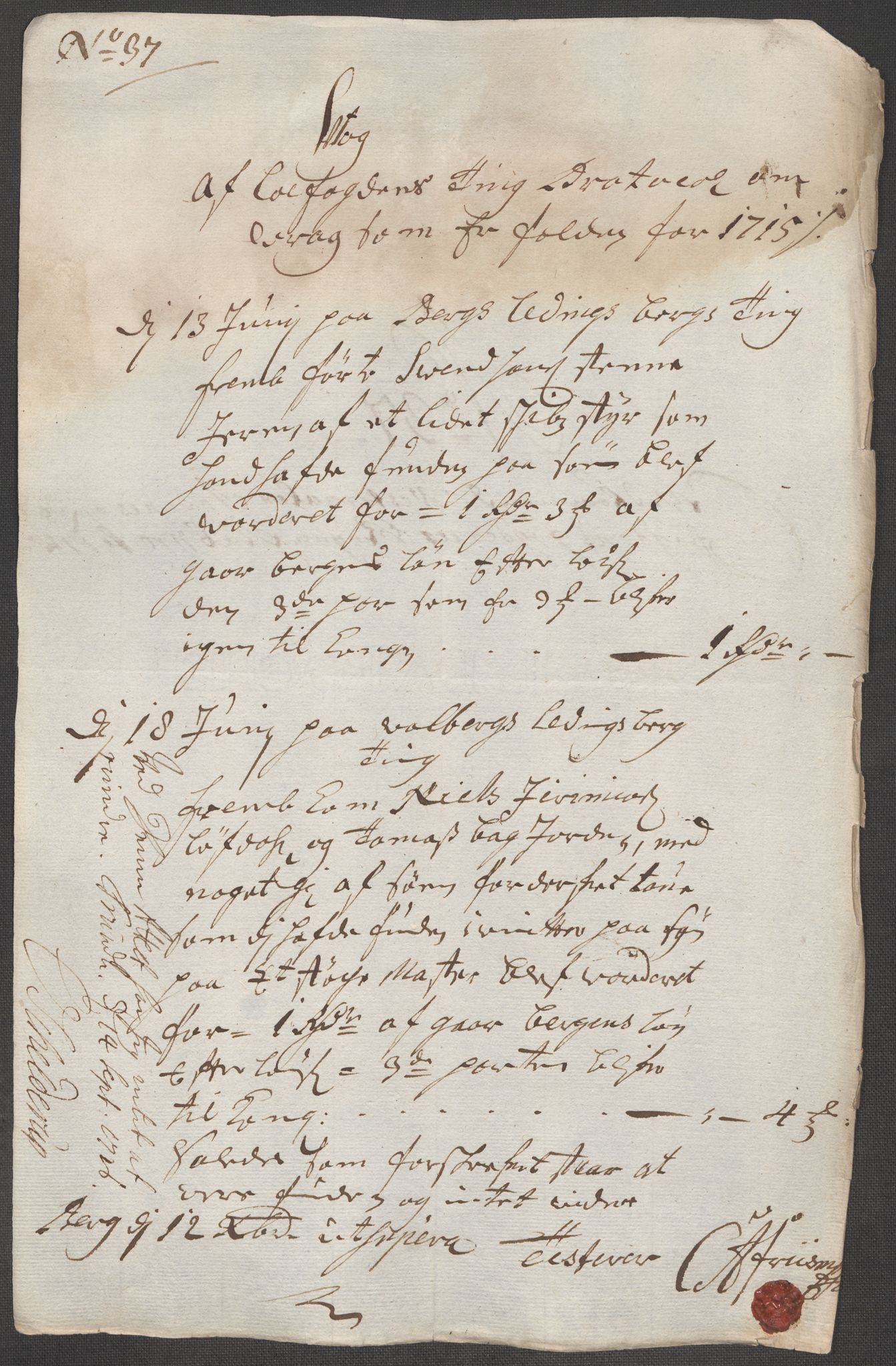 Rentekammeret inntil 1814, Reviderte regnskaper, Fogderegnskap, AV/RA-EA-4092/R67/L4681: Fogderegnskap Vesterålen, Andenes og Lofoten, 1715, p. 205