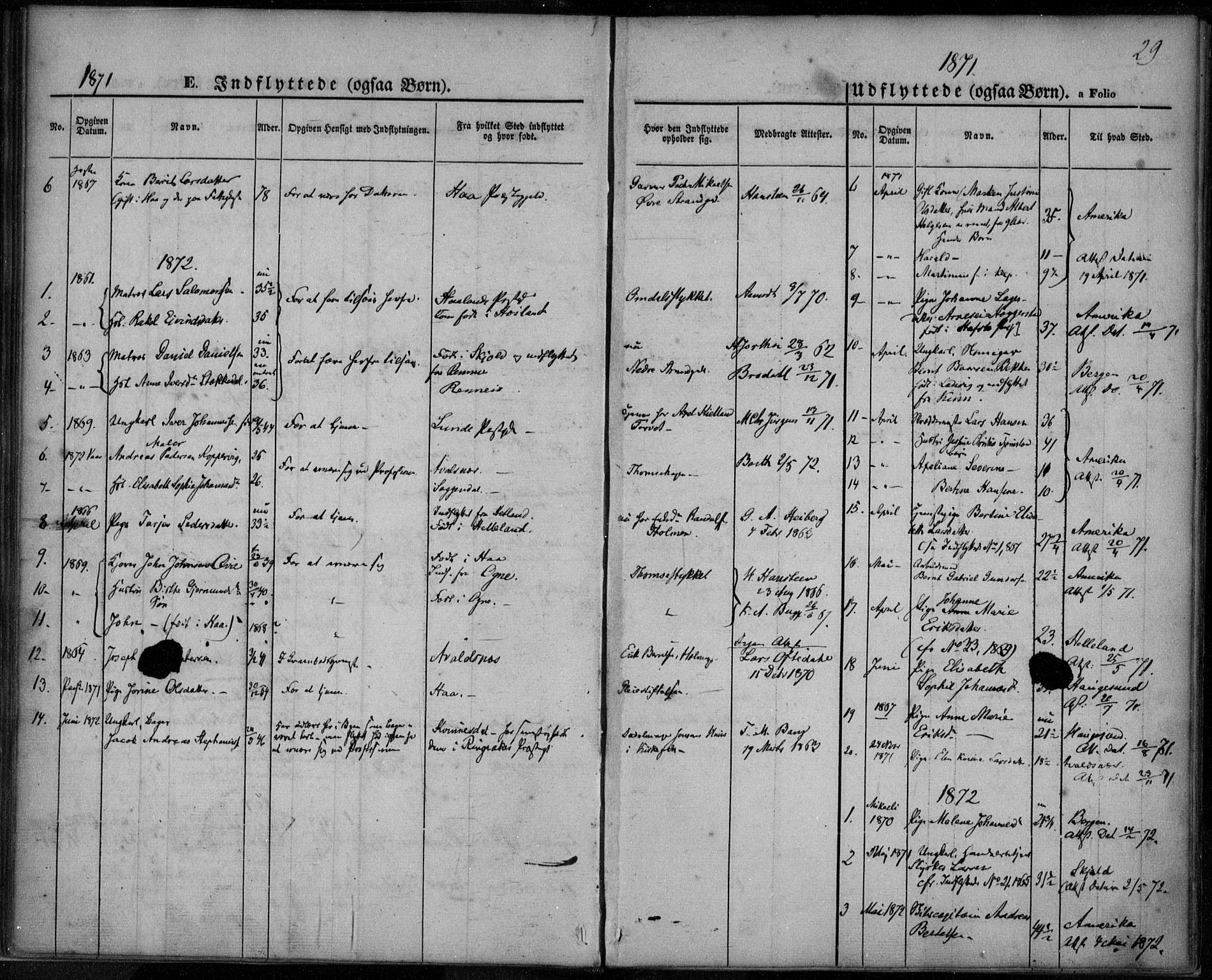 Domkirken sokneprestkontor, SAST/A-101812/001/30/30BA/L0021: Parish register (official) no. A 20, 1860-1877, p. 29