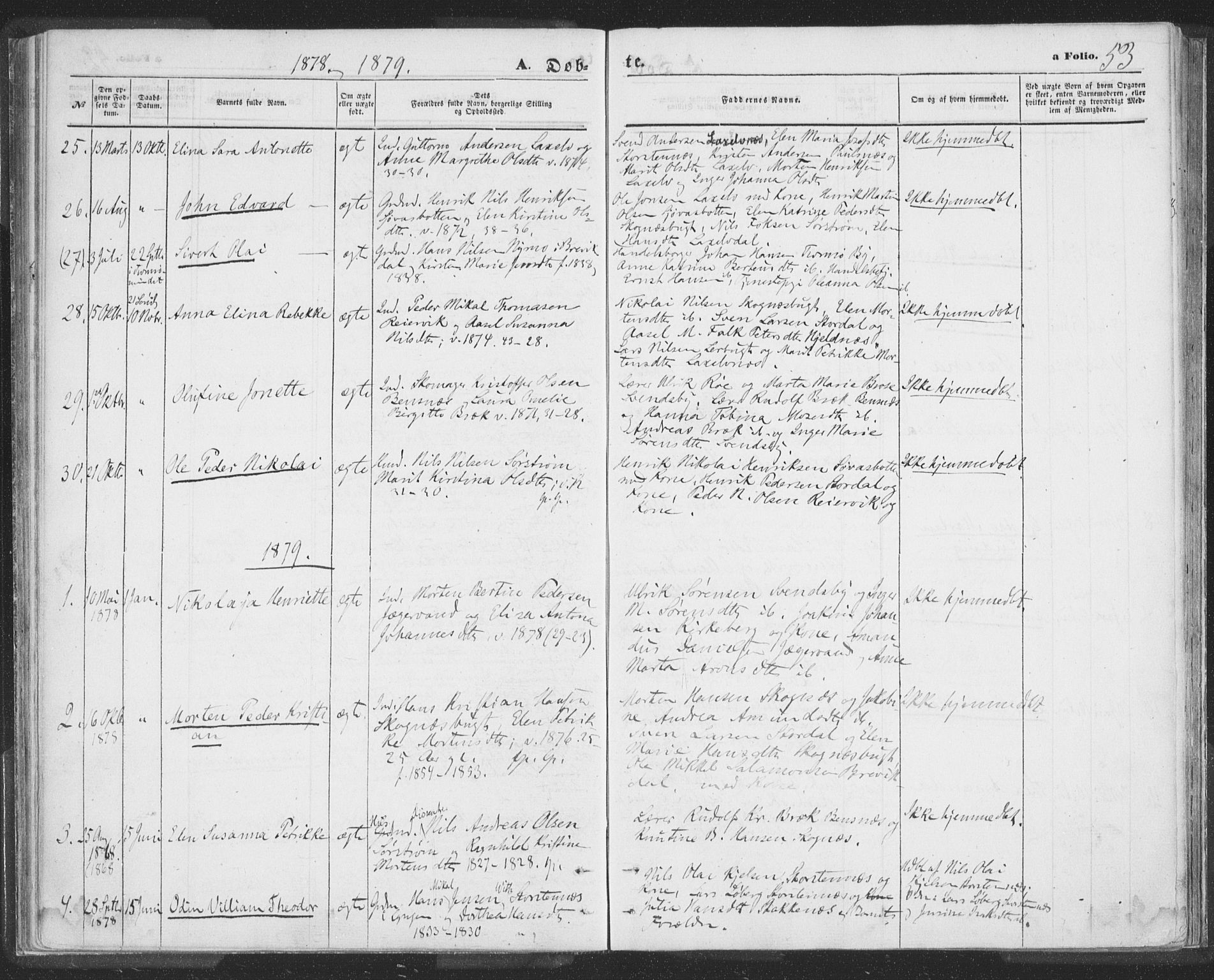 Lyngen sokneprestembete, AV/SATØ-S-1289/H/He/Hea/L0009kirke: Parish register (official) no. 9, 1864-1882, p. 53