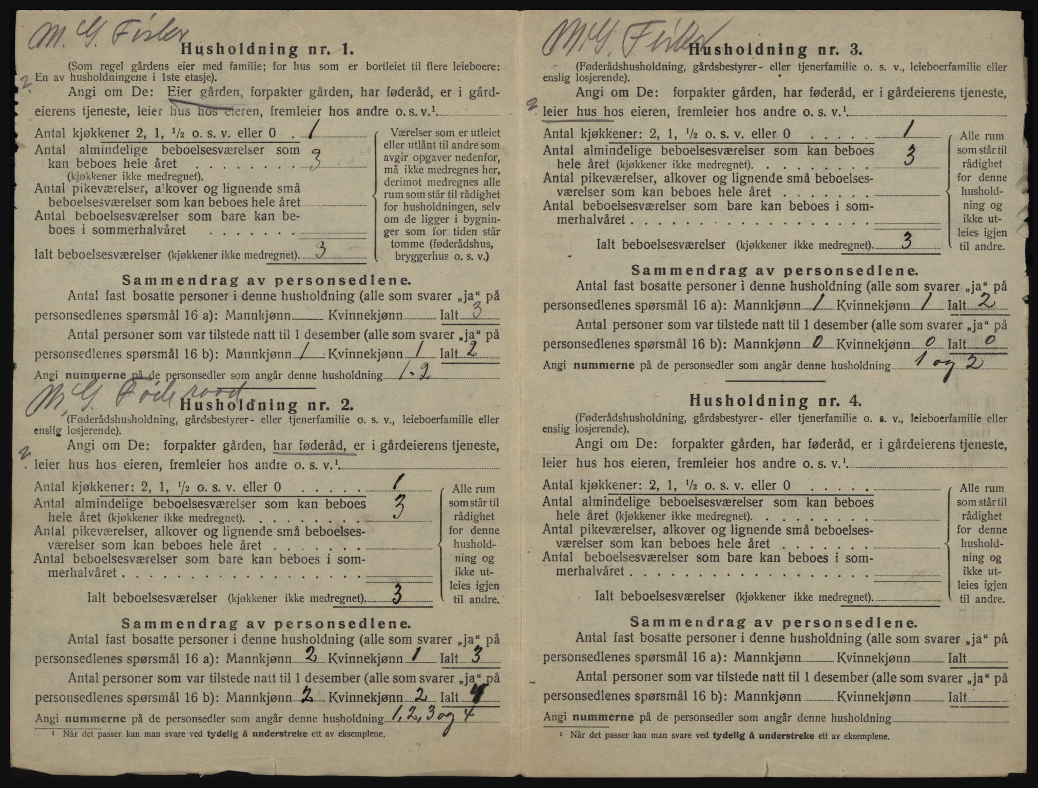 SATØ, 1920 census for Vardø rural district, 1920, p. 31