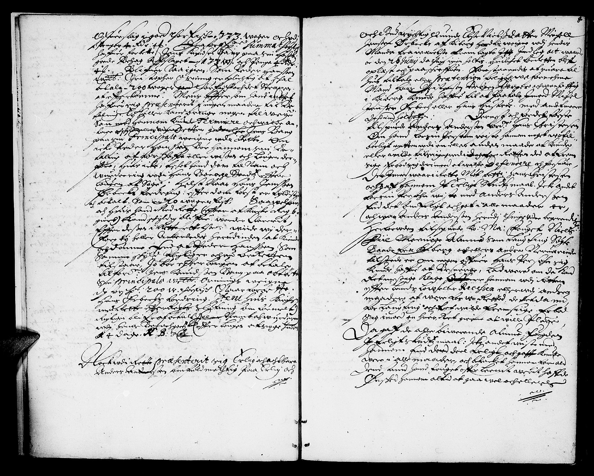 Finnmark sorenskriveri, AV/SATØ-S-0053/F/Fa/L0012: Justisprotokoller, 1668-1671, p. 7b-8a