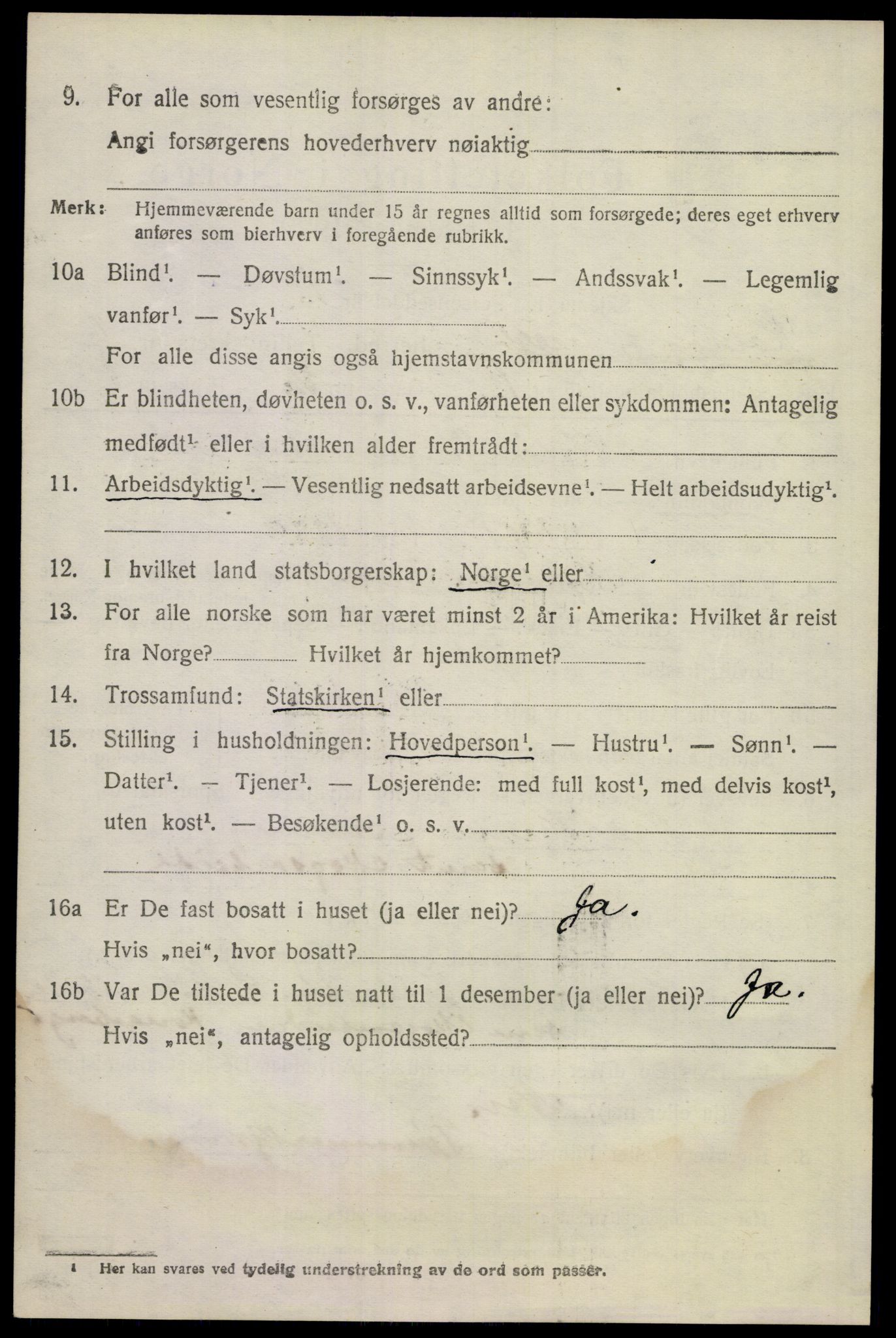 SAKO, 1920 census for Rollag, 1920, p. 2267