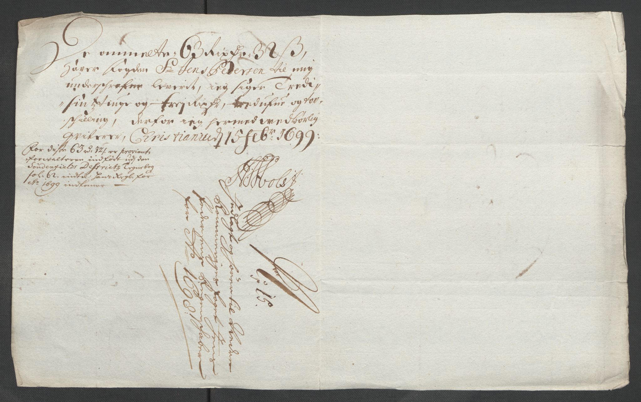 Rentekammeret inntil 1814, Reviderte regnskaper, Fogderegnskap, AV/RA-EA-4092/R11/L0581: Fogderegnskap Nedre Romerike, 1698, p. 193