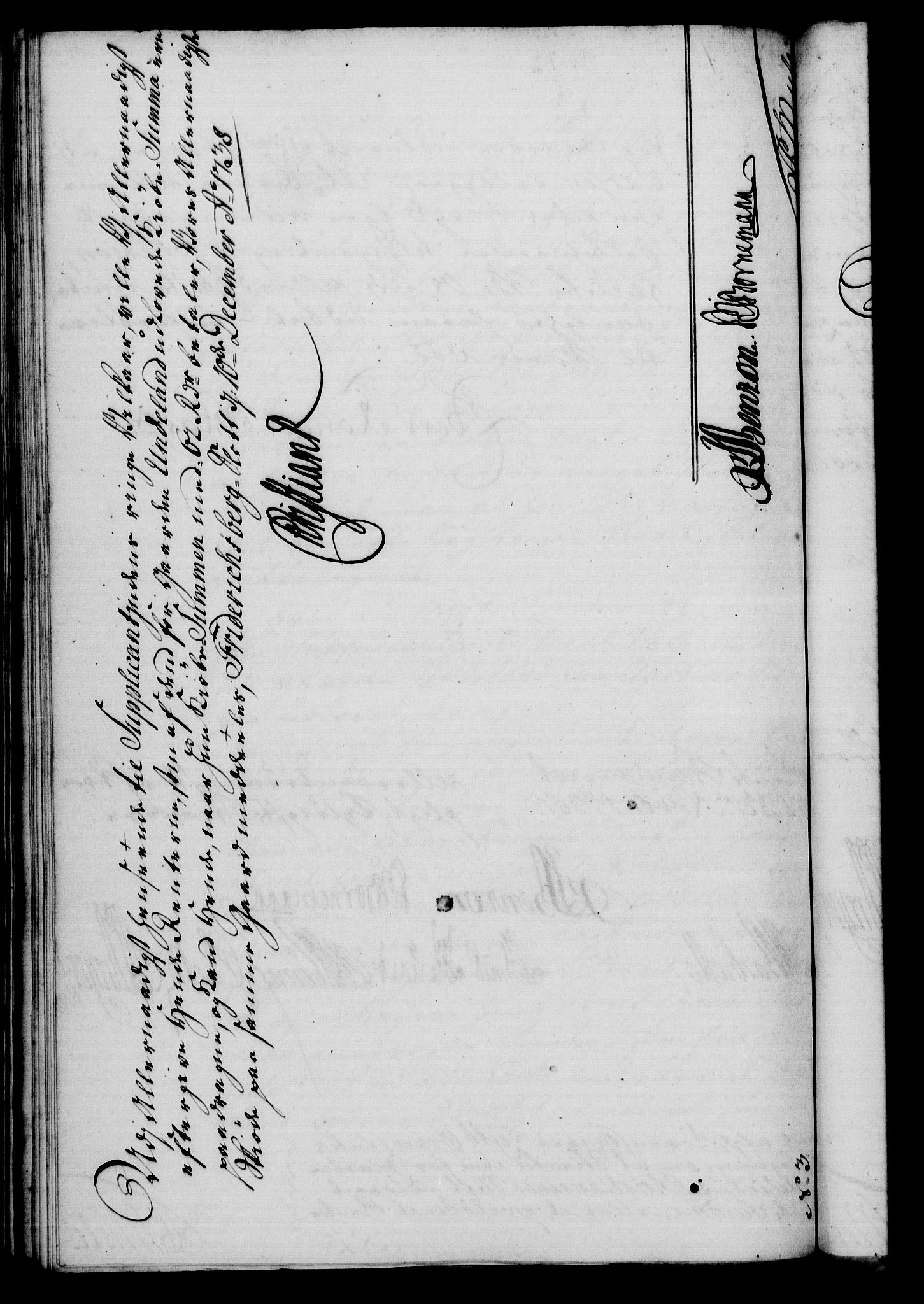 Rentekammeret, Kammerkanselliet, RA/EA-3111/G/Gf/Gfa/L0021: Norsk relasjons- og resolusjonsprotokoll (merket RK 52.21), 1738, p. 584