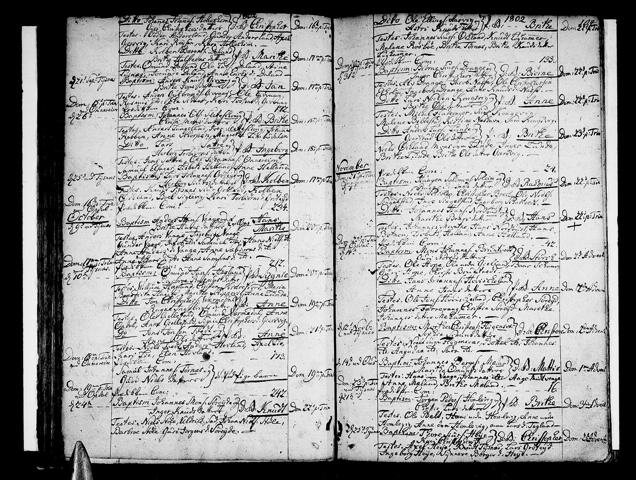 Tysnes sokneprestembete, SAB/A-78601/H/Haa: Parish register (official) no. A 2 /1, 1732-1804, p. 104