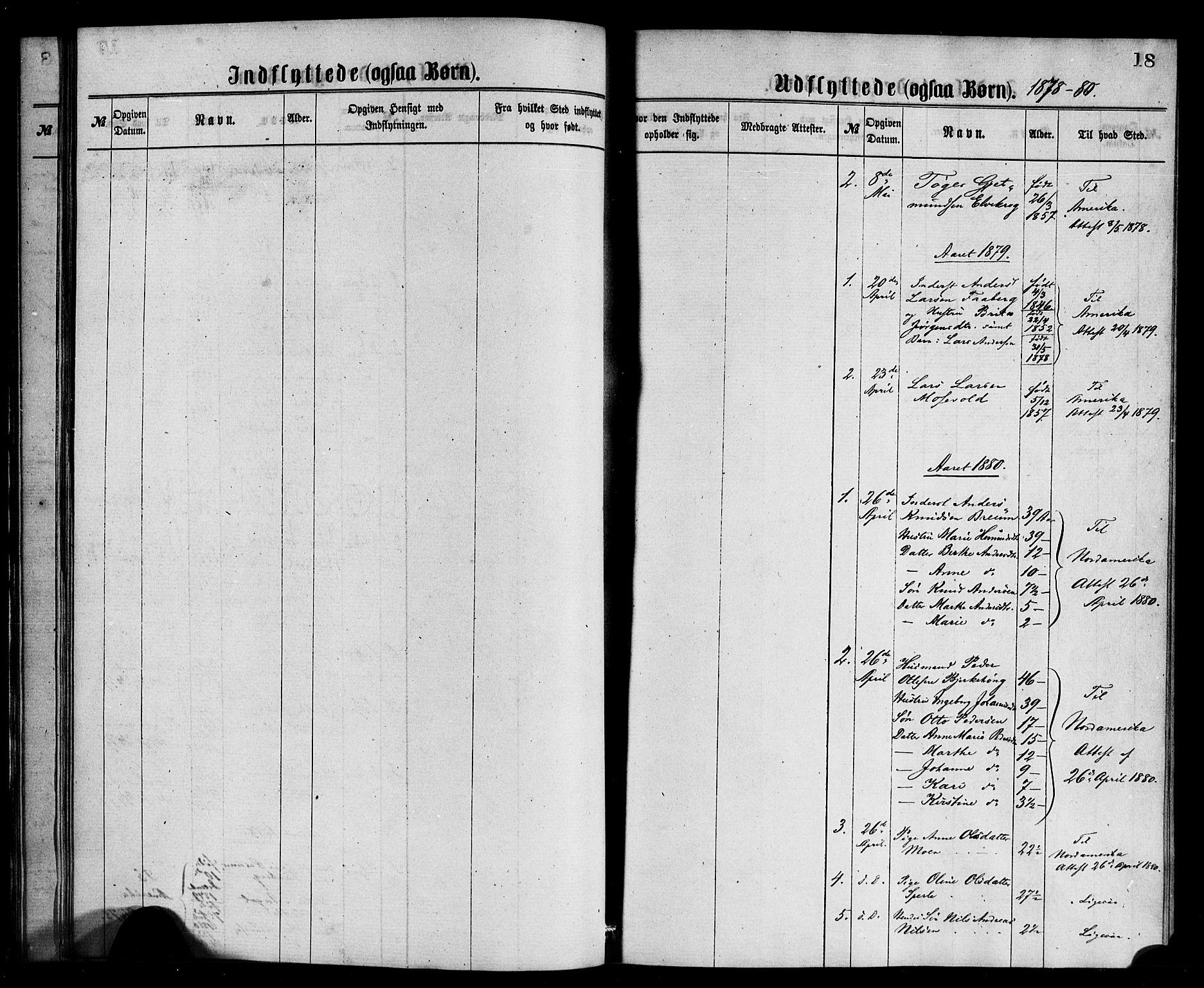 Jostedal sokneprestembete, SAB/A-80601/H/Haa/Haaa/L0010: Parish register (official) no. A 10, 1864-1886, p. 18