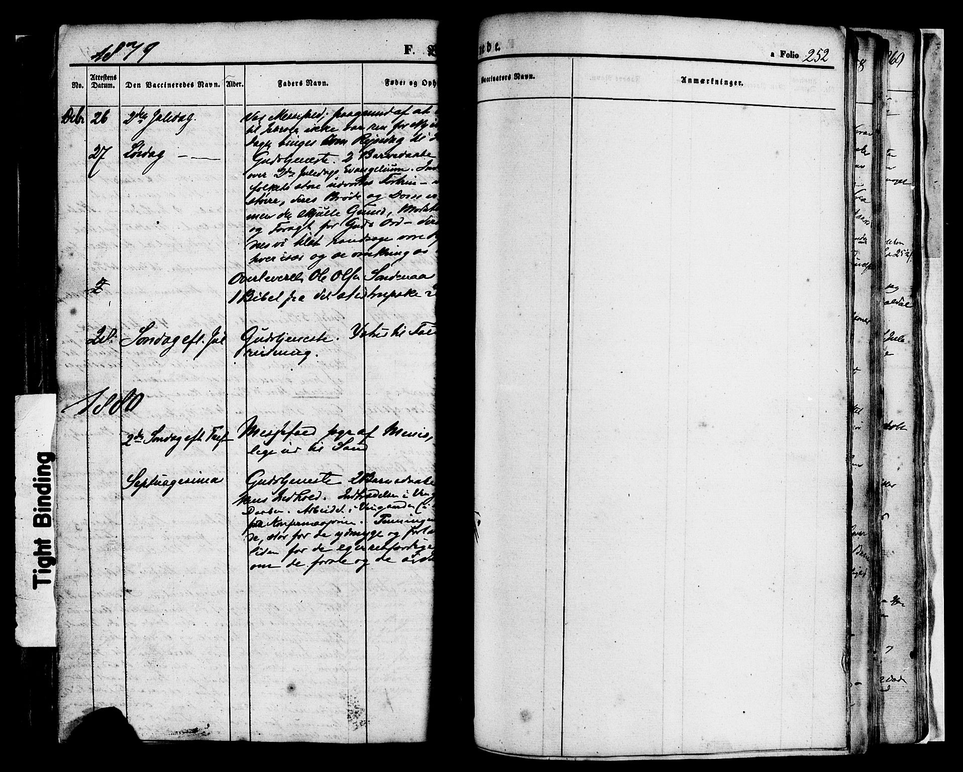 Sand sokneprestkontor, AV/SAST-A-101848/01/III/L0004: Parish register (official) no. A 4, 1859-1880, p. 252