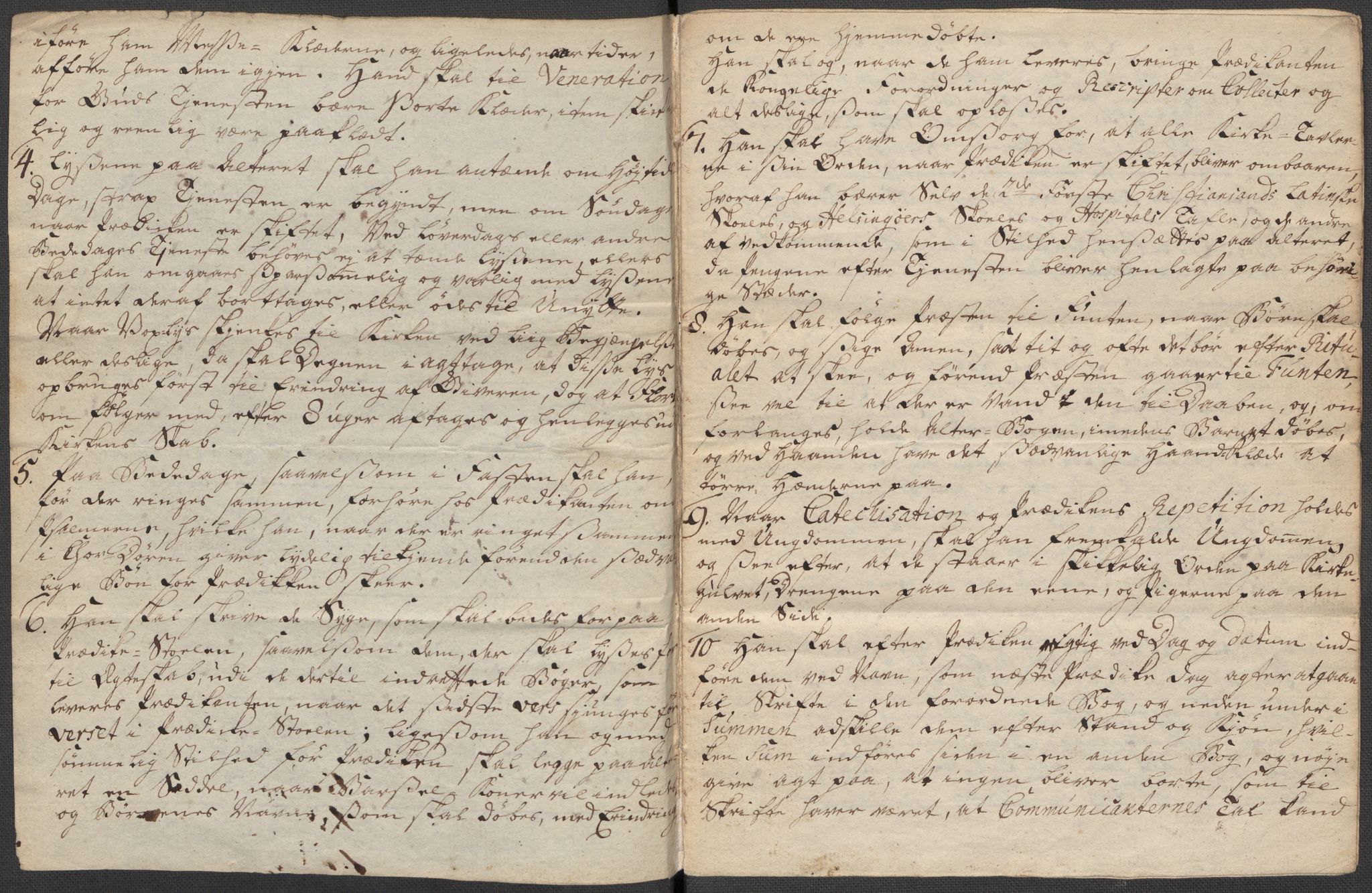 Riksarkivets diplomsamling, AV/RA-EA-5965/F15/L0030: Prestearkiv - Aust-Agder, 1641-1812, p. 192