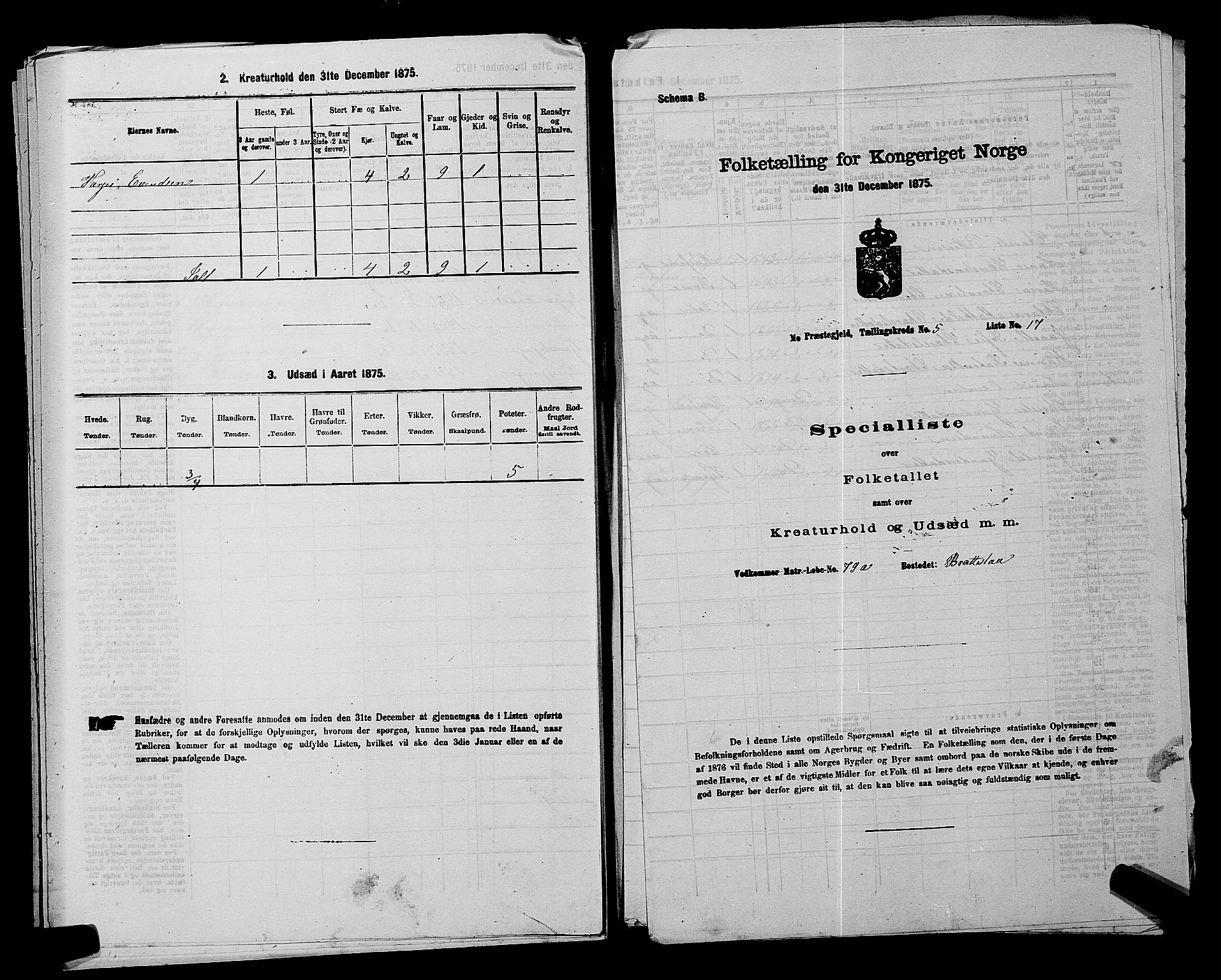 SAKO, 1875 census for 0832P Mo, 1875, p. 436