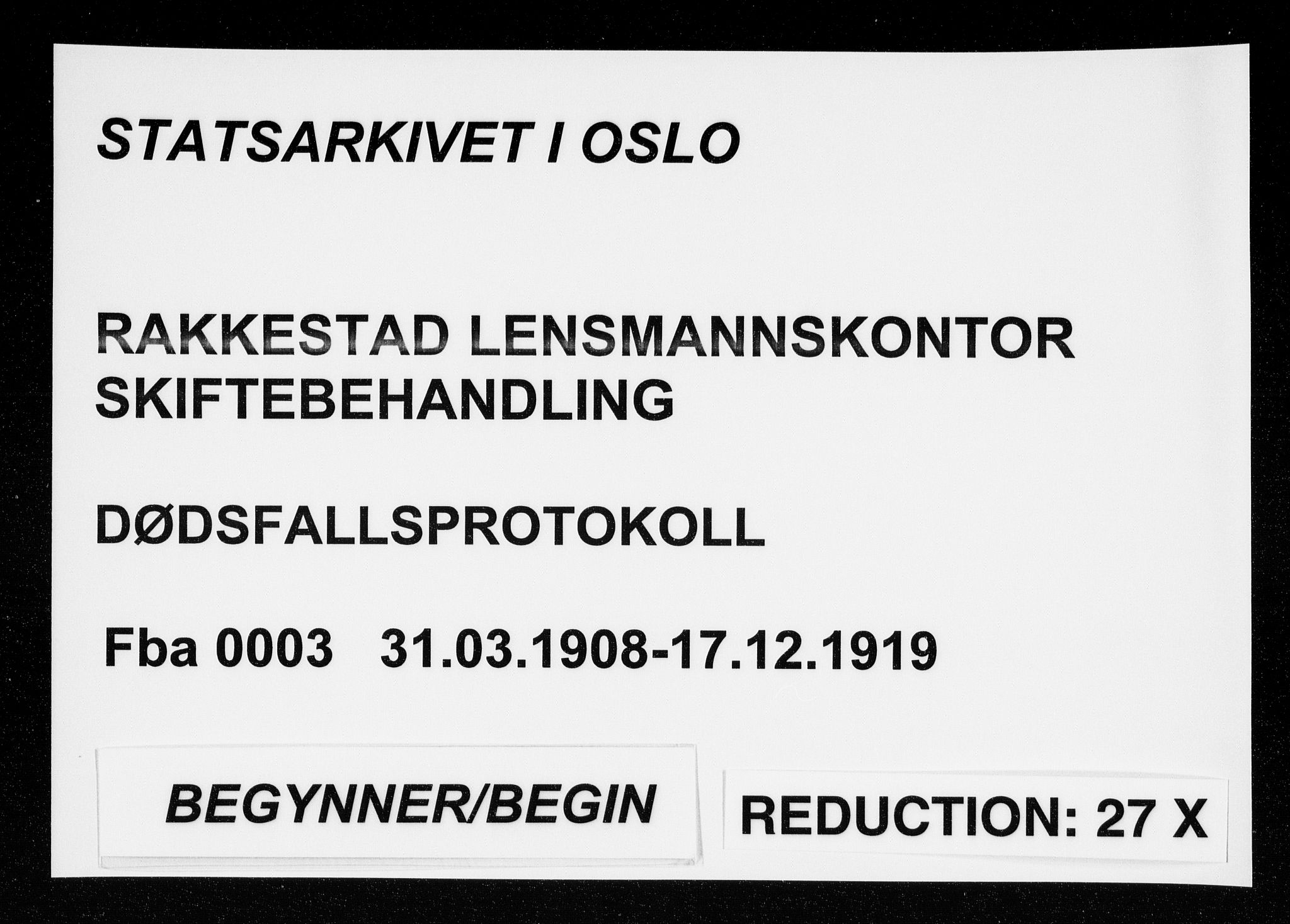 Rakkestad lensmannskontor, AV/SAO-A-10004/H/Ha/Haa/L0003: Dødsanmeldelsesprotokoll, 1908-1919