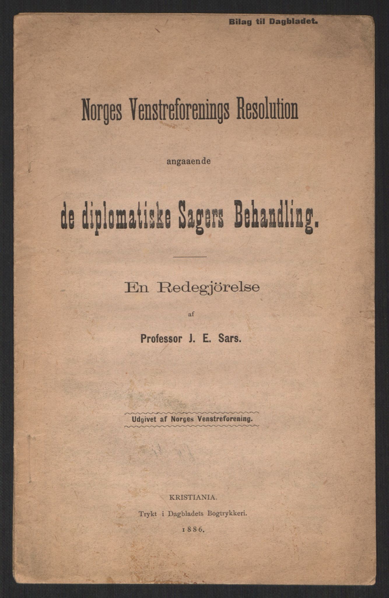 Venstres Hovedorganisasjon, AV/RA-PA-0876/X/L0001: De eldste skrifter, 1860-1936, p. 482