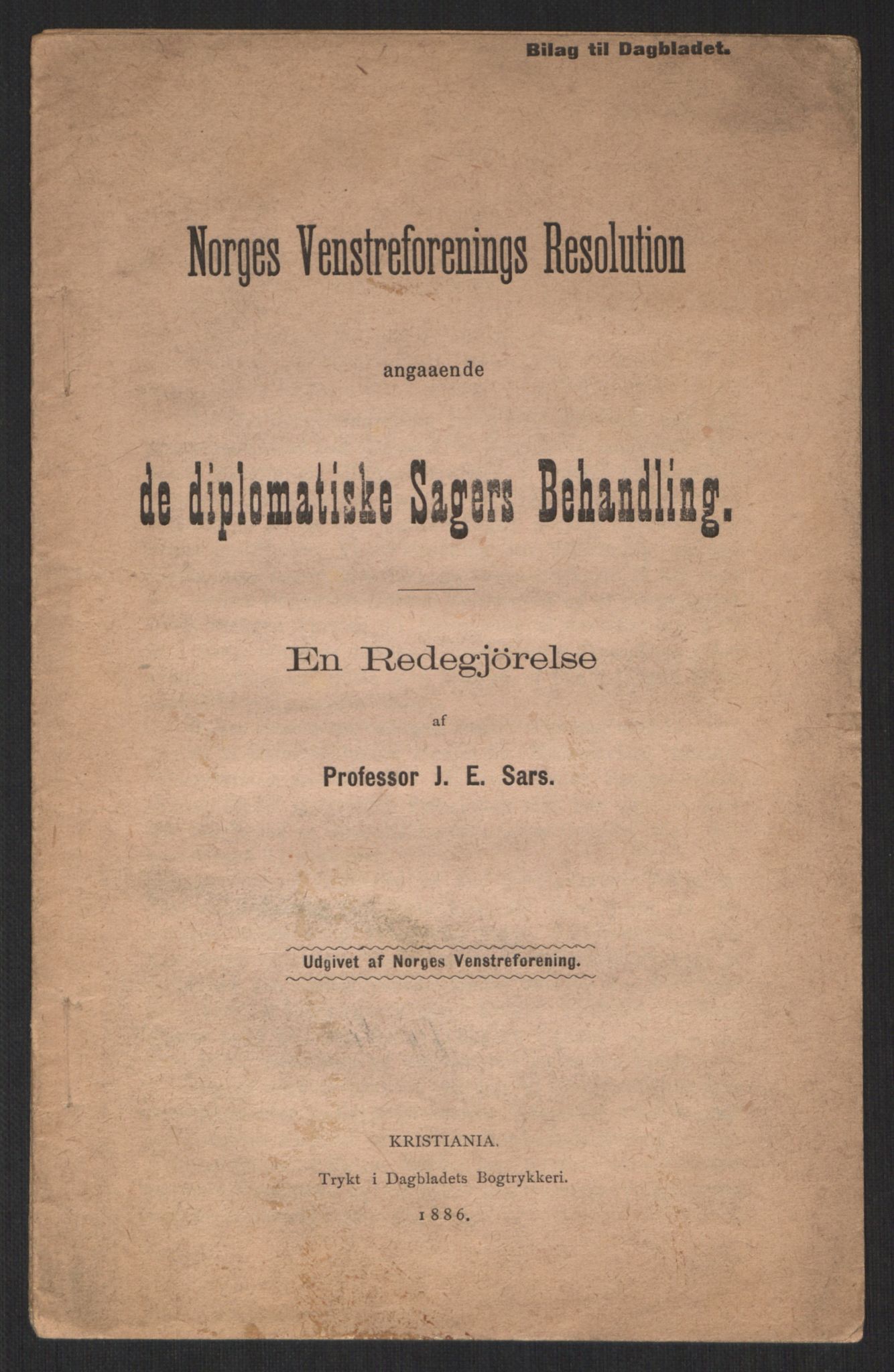 Venstres Hovedorganisasjon, RA/PA-0876/X/L0001: De eldste skrifter, 1860-1936, p. 482