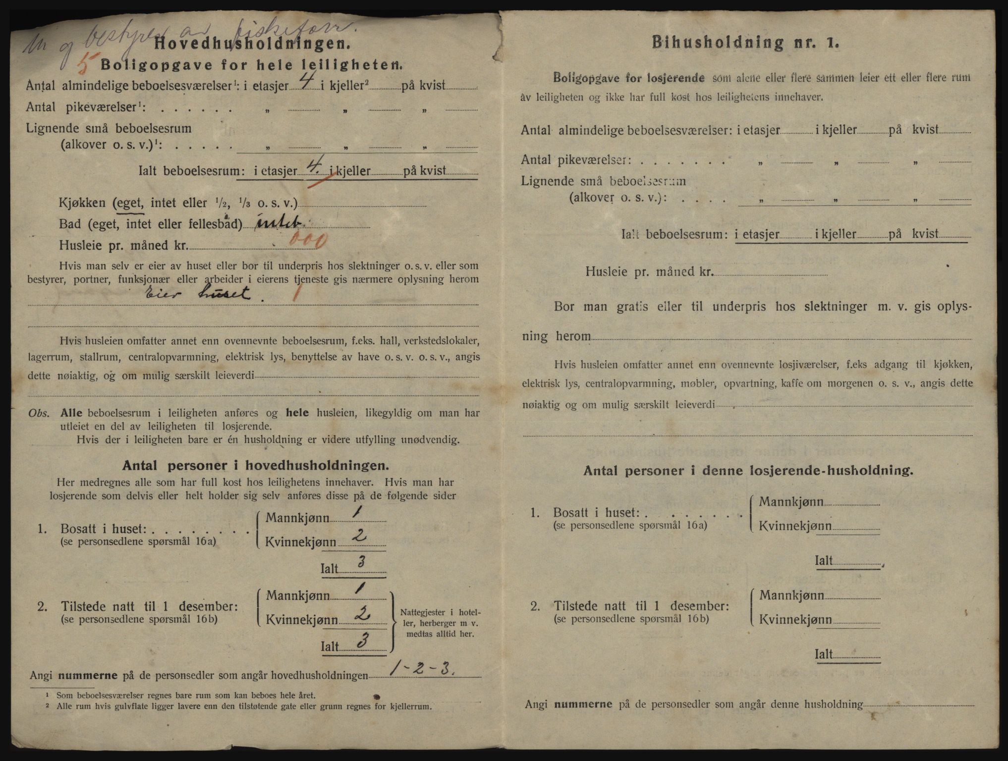 SATØ, 1920 census for Vardø, 1920, p. 918