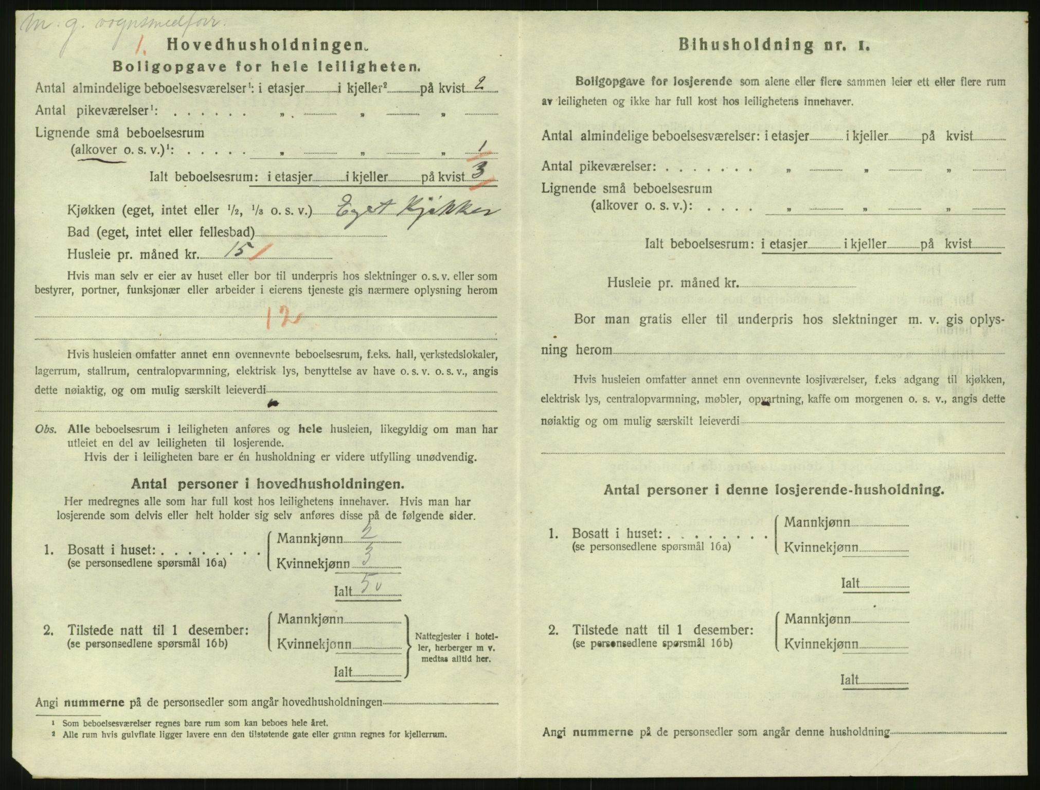 SAK, 1920 census for Risør, 1920, p. 2000