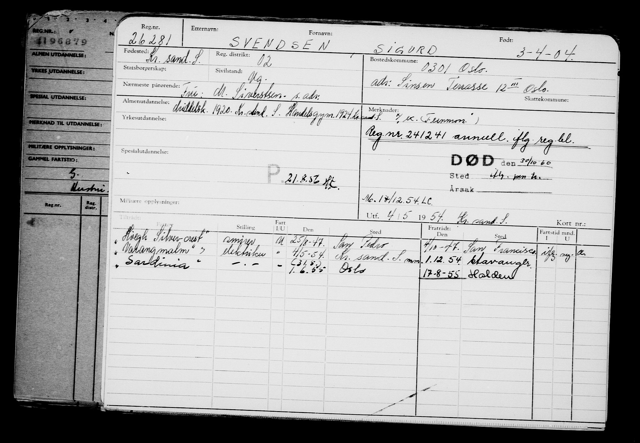 Direktoratet for sjømenn, AV/RA-S-3545/G/Gb/L0053: Hovedkort, 1904, p. 27