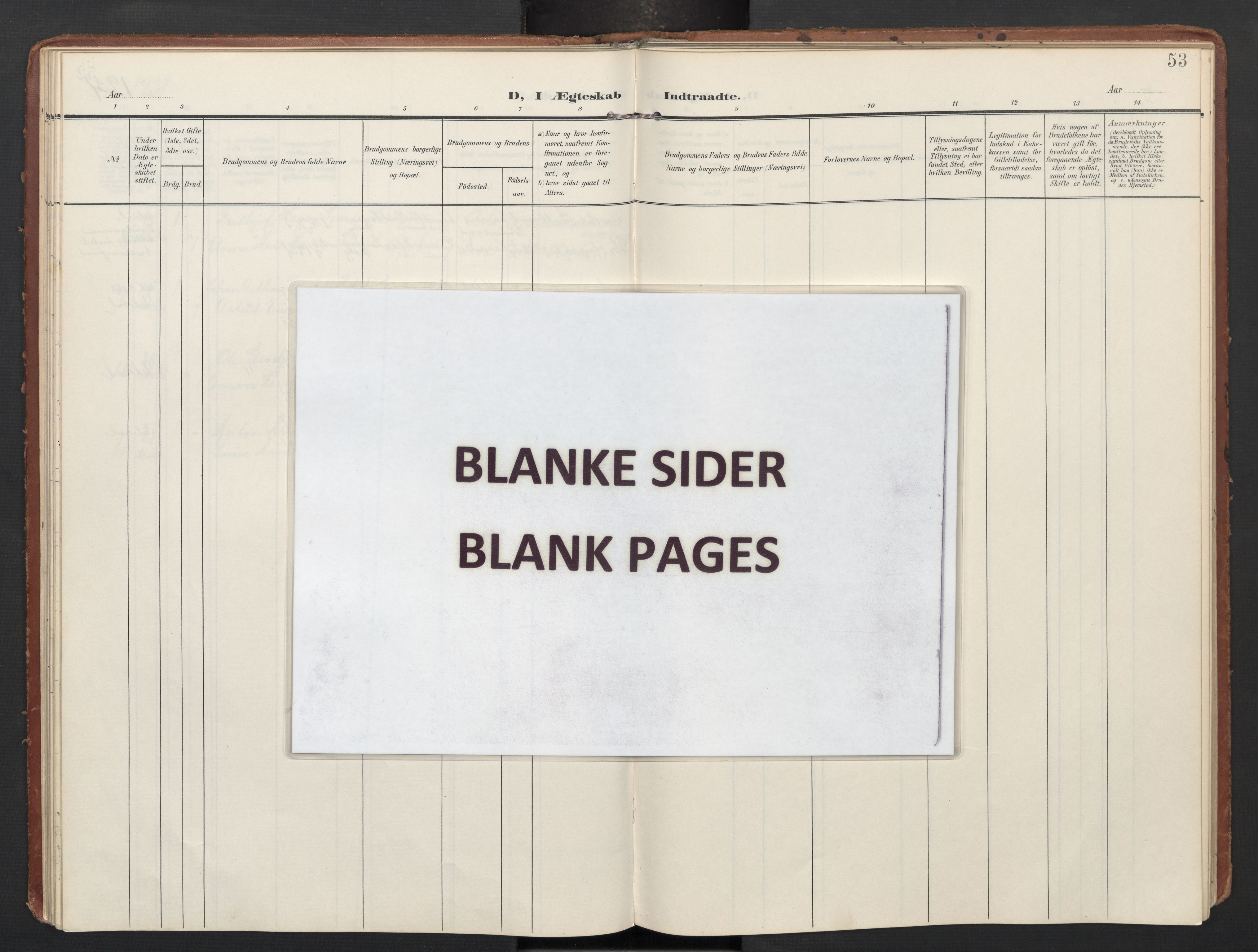 Sørum prestekontor Kirkebøker, AV/SAO-A-10303/F/Fa/L0009: Parish register (official) no. I 9, 1905-1931, p. 53
