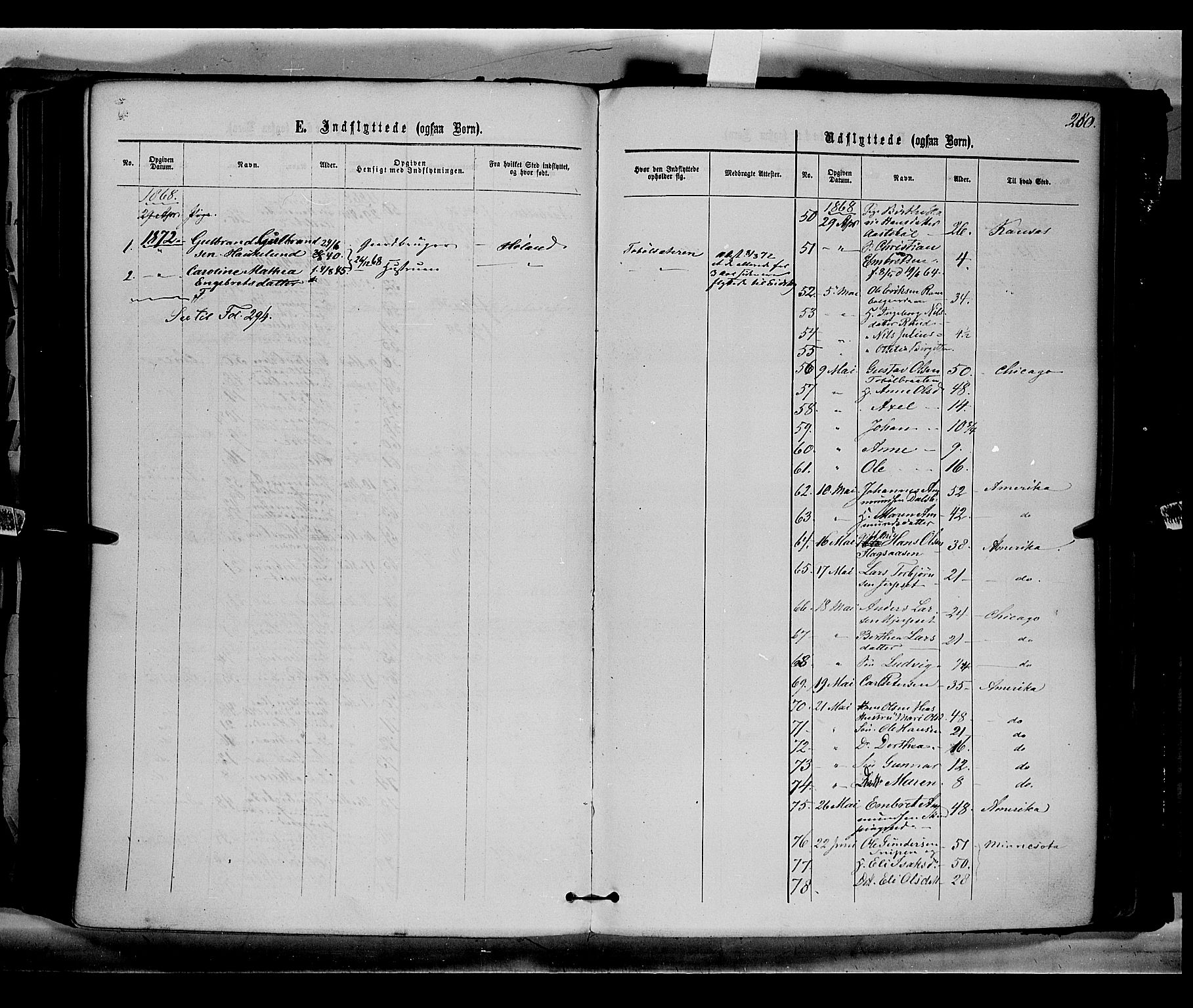 Eidskog prestekontor, AV/SAH-PREST-026/H/Ha/Haa/L0002: Parish register (official) no. 2, 1867-1878, p. 280