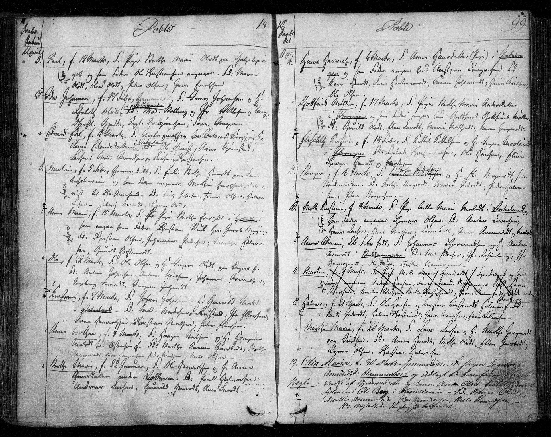 Aker prestekontor kirkebøker, AV/SAO-A-10861/F/L0011: Parish register (official) no. 11, 1810-1819, p. 99
