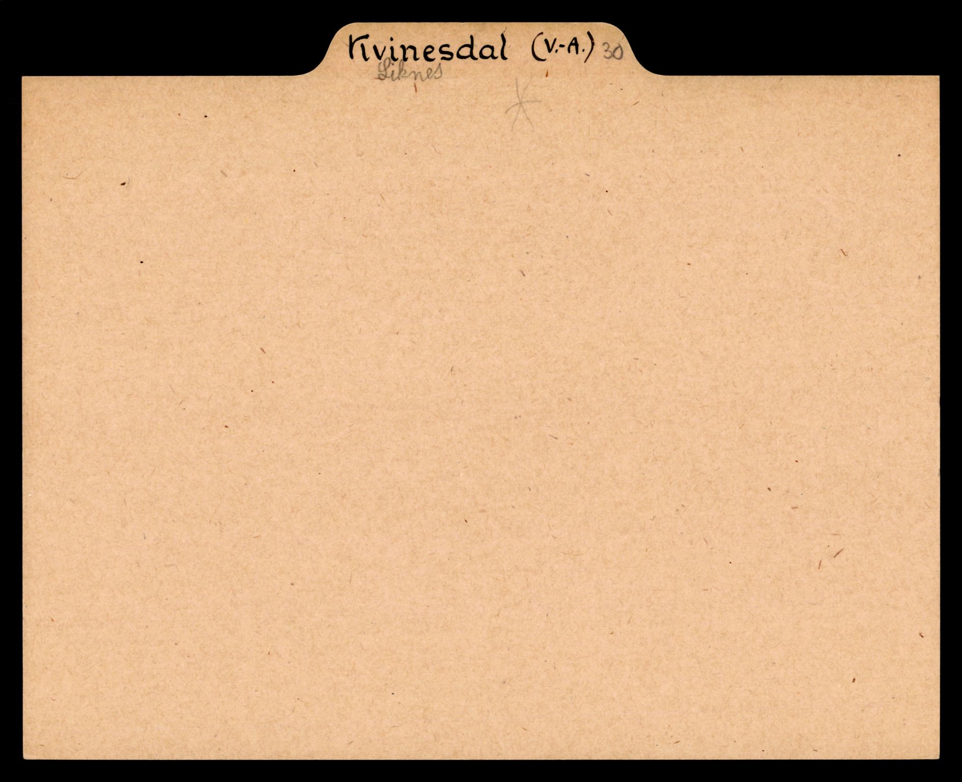 Riksarkivets diplomsamling, AV/RA-EA-5965/F35/F35e/L0026: Registreringssedler Vest-Agder 2, 1400-1700, p. 341