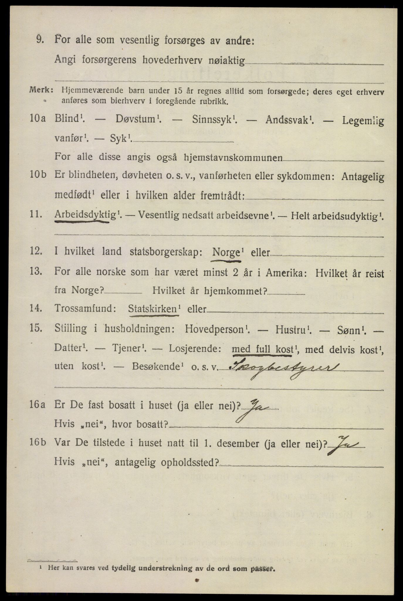 SAKO, 1920 census for Modum, 1920, p. 4212