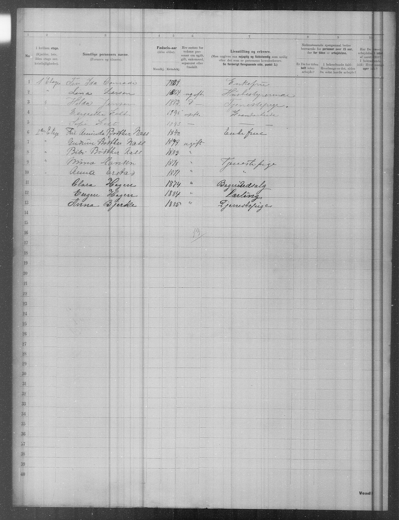 OBA, Municipal Census 1902 for Kristiania, 1902, p. 21362