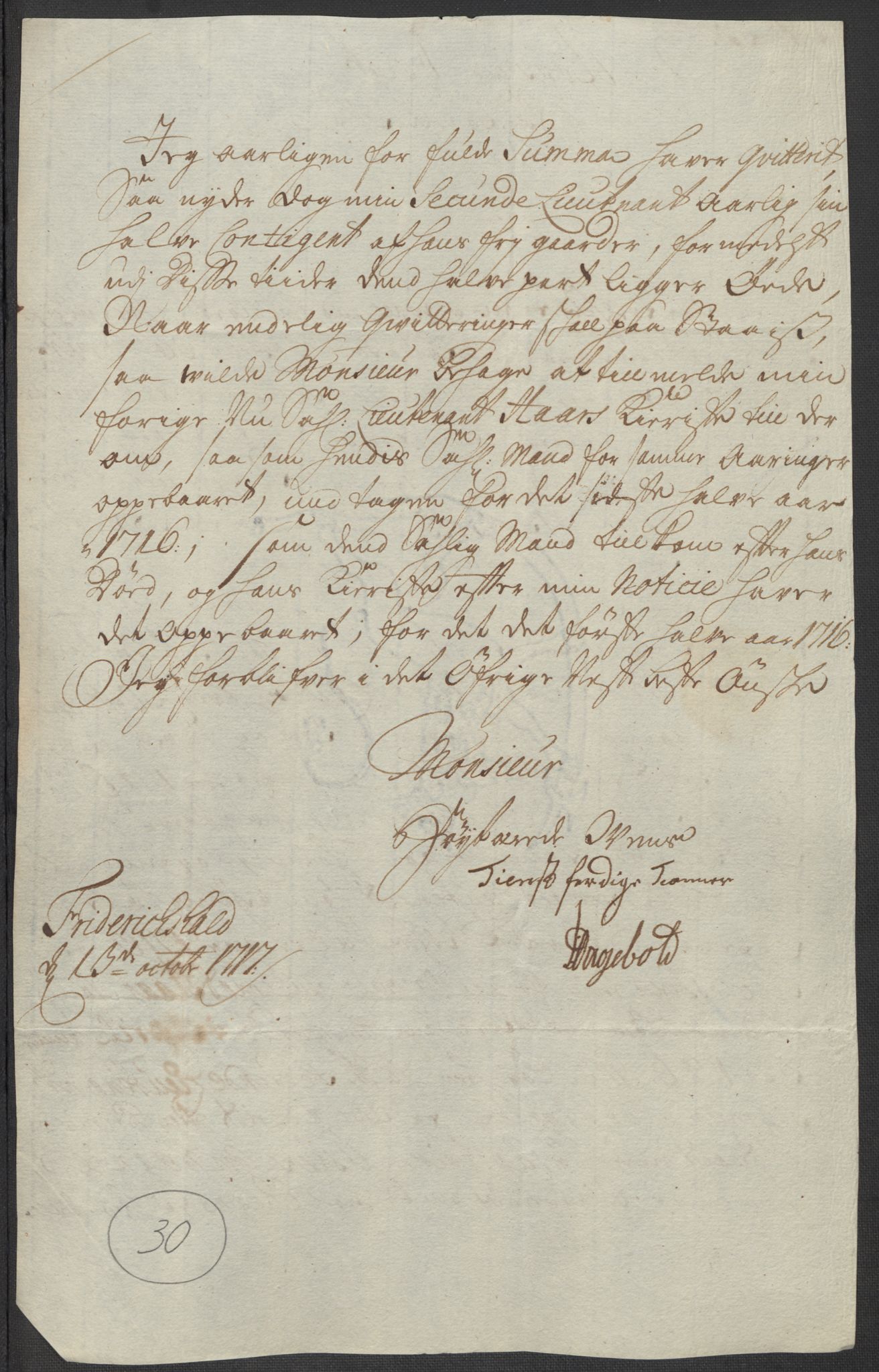 Rentekammeret inntil 1814, Reviderte regnskaper, Fogderegnskap, AV/RA-EA-4092/R46/L2740: Fogderegnskap Jæren og Dalane, 1715-1716, p. 411