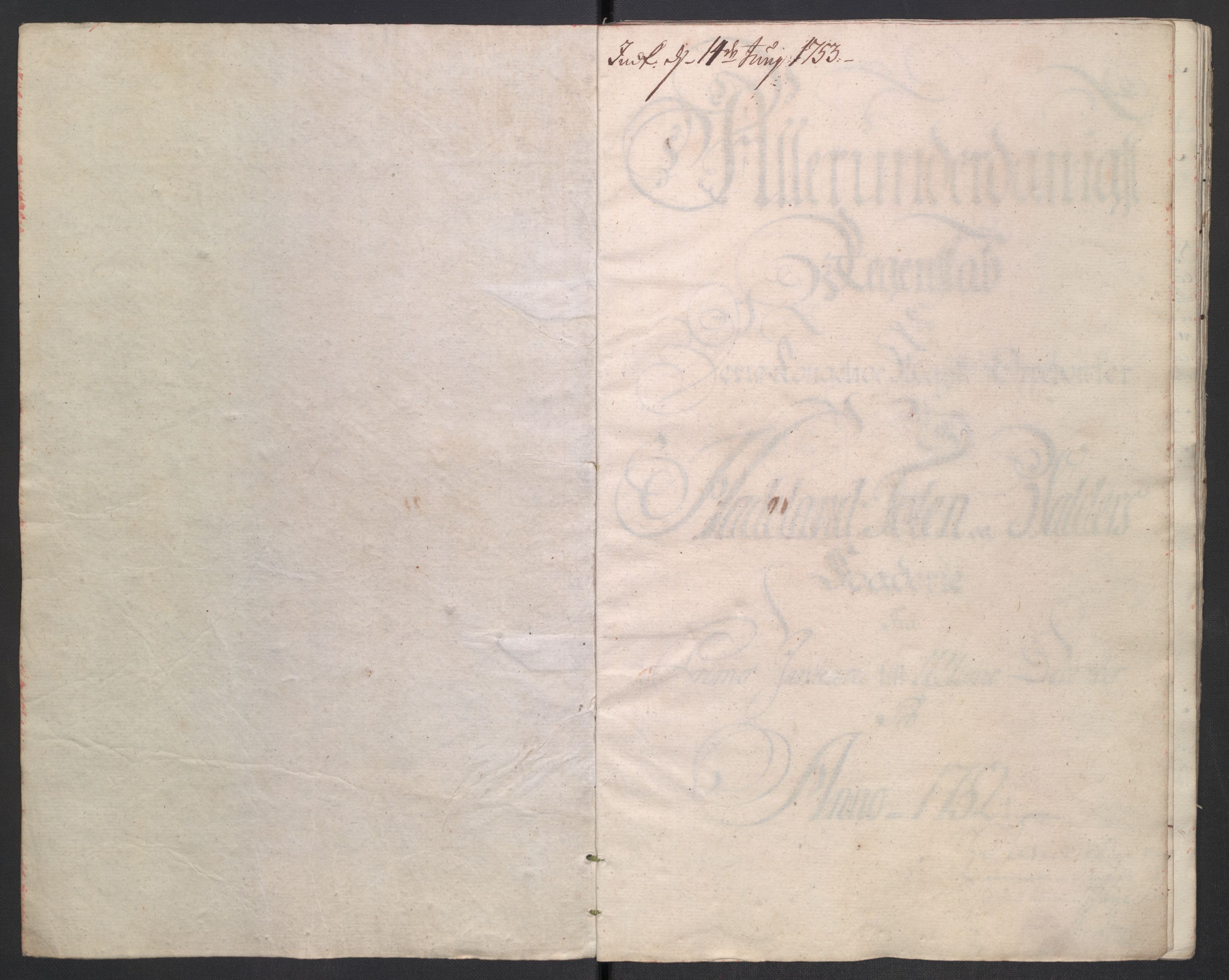 Rentekammeret inntil 1814, Reviderte regnskaper, Fogderegnskap, AV/RA-EA-4092/R18/L1349: Fogderegnskap Hadeland, Toten og Valdres, 1752-1753, p. 3