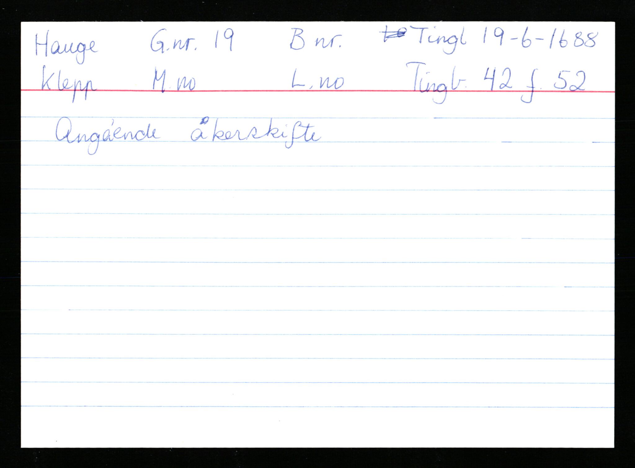 Statsarkivet i Stavanger, AV/SAST-A-101971/03/Y/Ym/L0021: Åstedskort sortert etter gårdsnavn: Hauge - Haukås, 1600-1950, p. 108