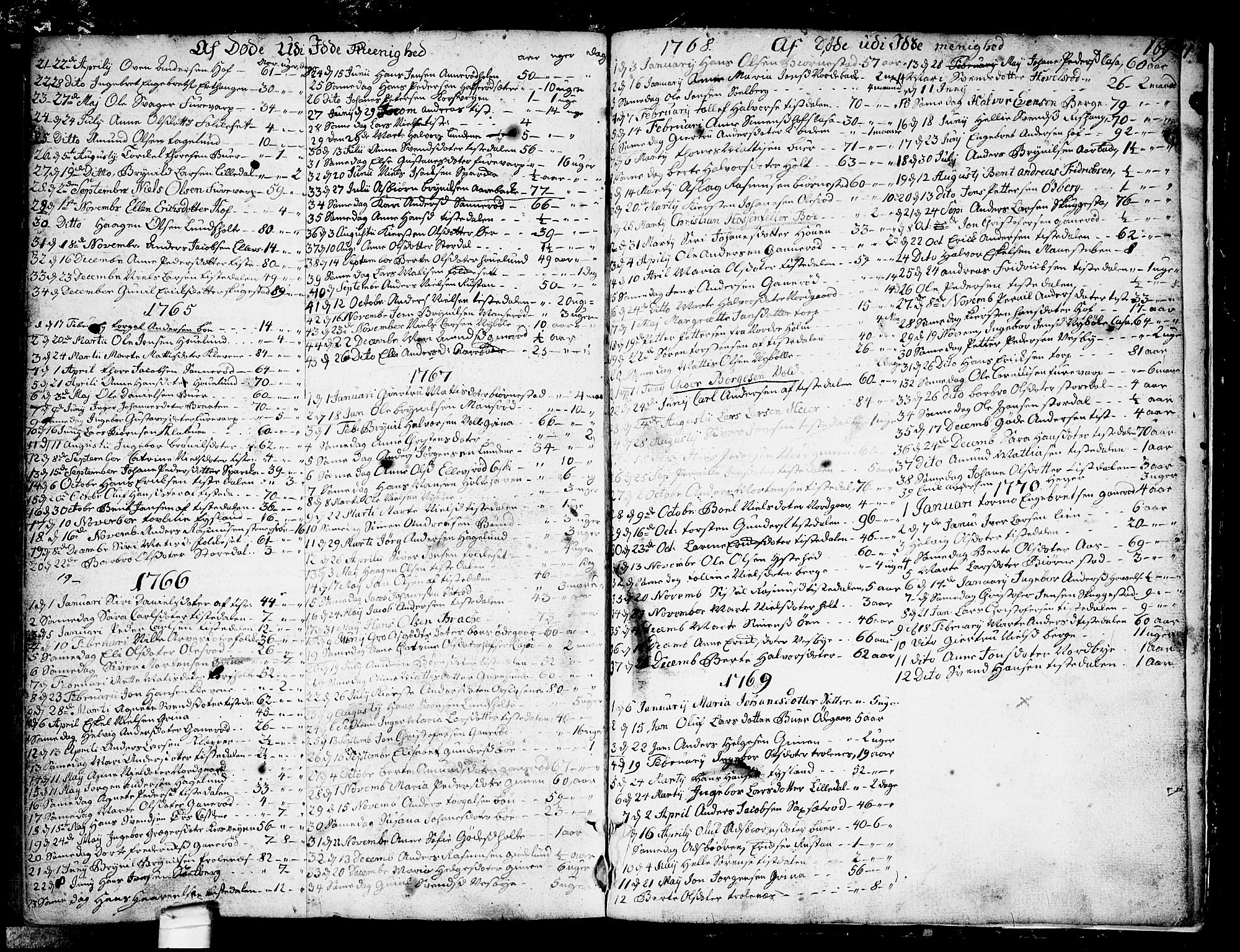 Idd prestekontor Kirkebøker, SAO/A-10911/F/Fa/L0001: Parish register (official) no. I 1, 1720-1769, p. 169