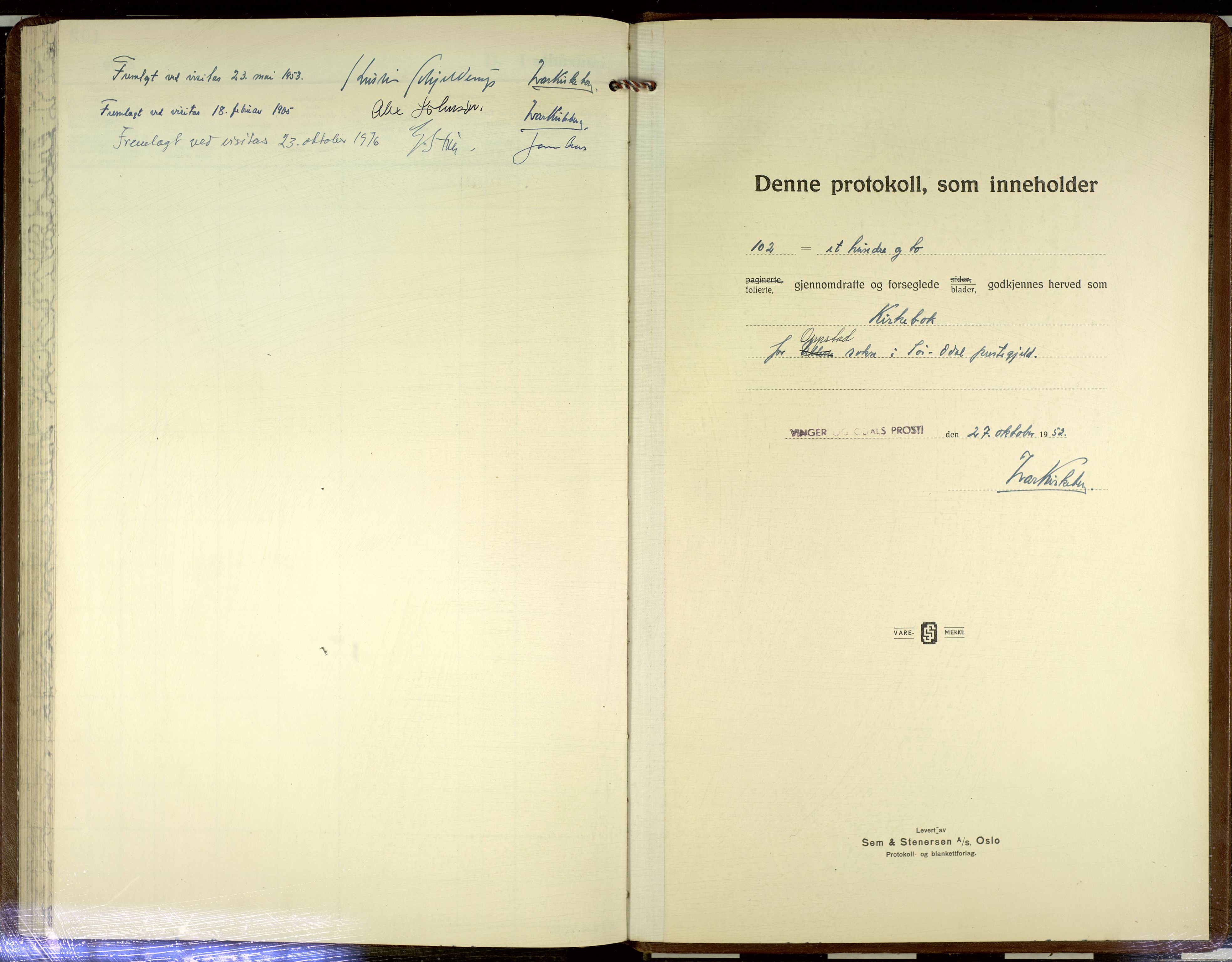 Sør-Odal prestekontor, SAH/PREST-030/H/Ha/Haa/L0022: Parish register (official) no. 22, 1950-2004