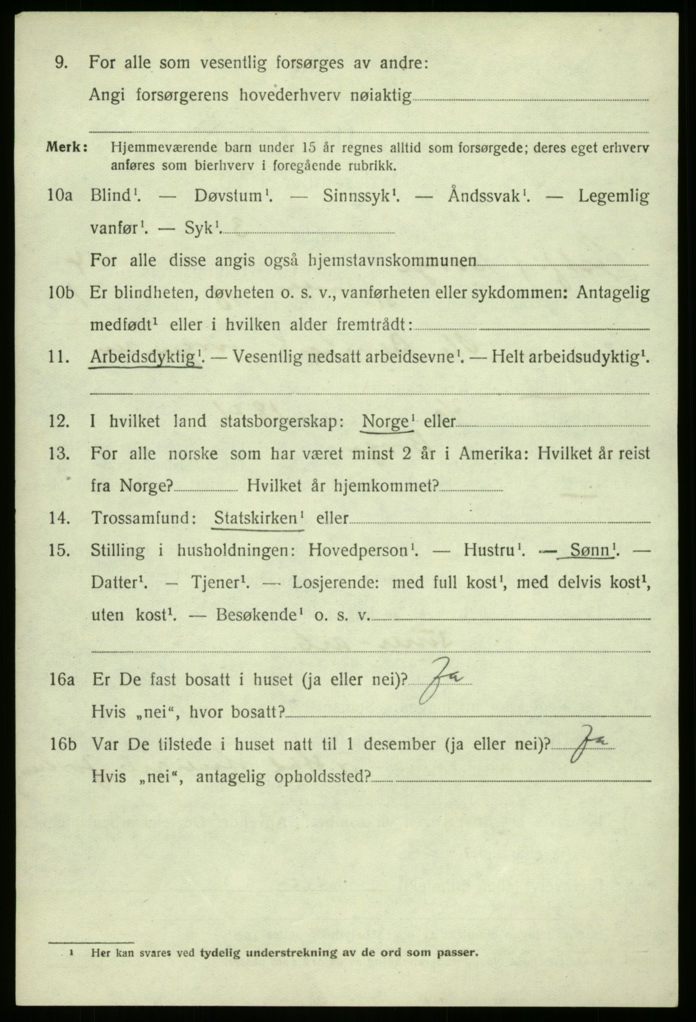 SAO, 1920 census for Borge, 1920, p. 8148