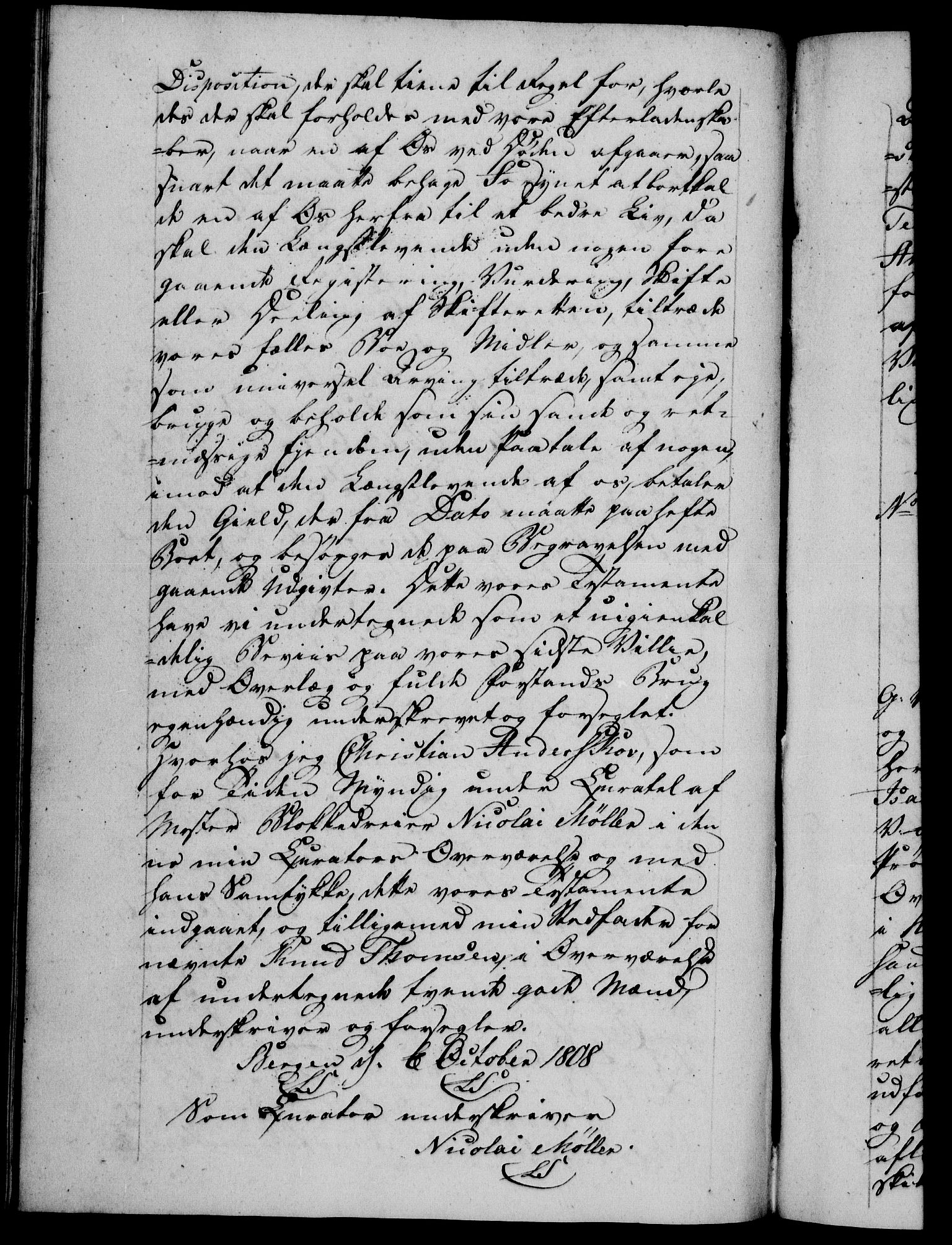 Danske Kanselli 1800-1814, RA/EA-3024/H/Hf/Hfb/Hfba/L0004: Registranter, 1808-1810, p. 128b