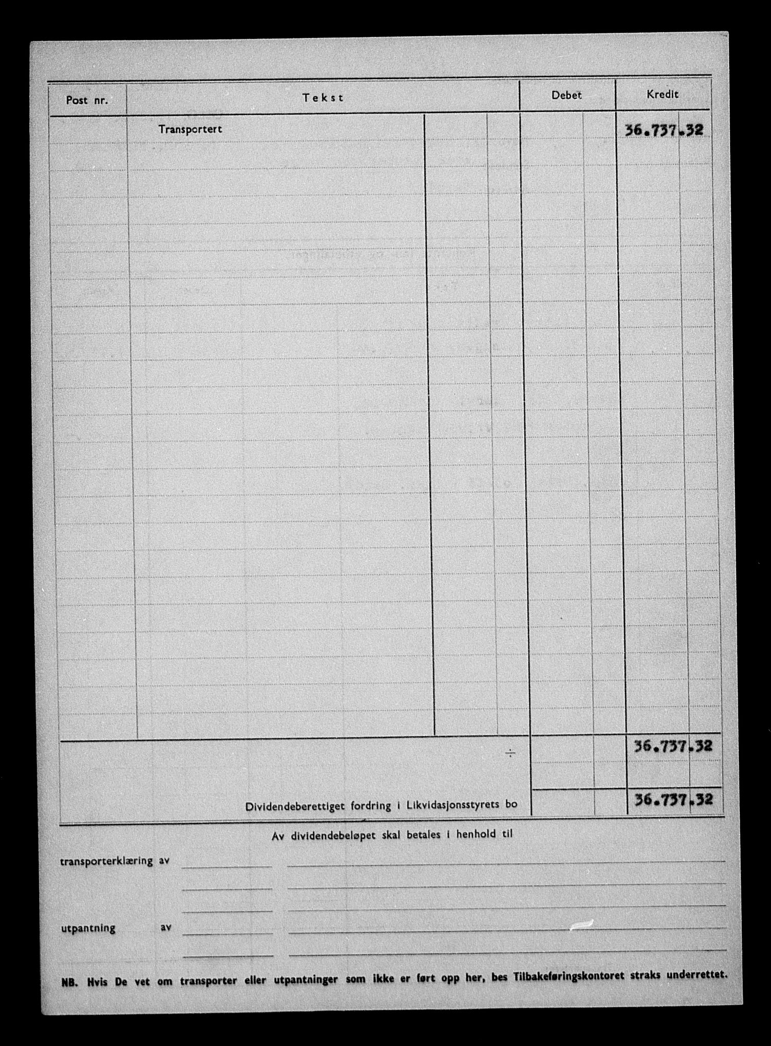 Justisdepartementet, Tilbakeføringskontoret for inndratte formuer, AV/RA-S-1564/H/Hc/Hcb/L0913: --, 1945-1947, p. 27