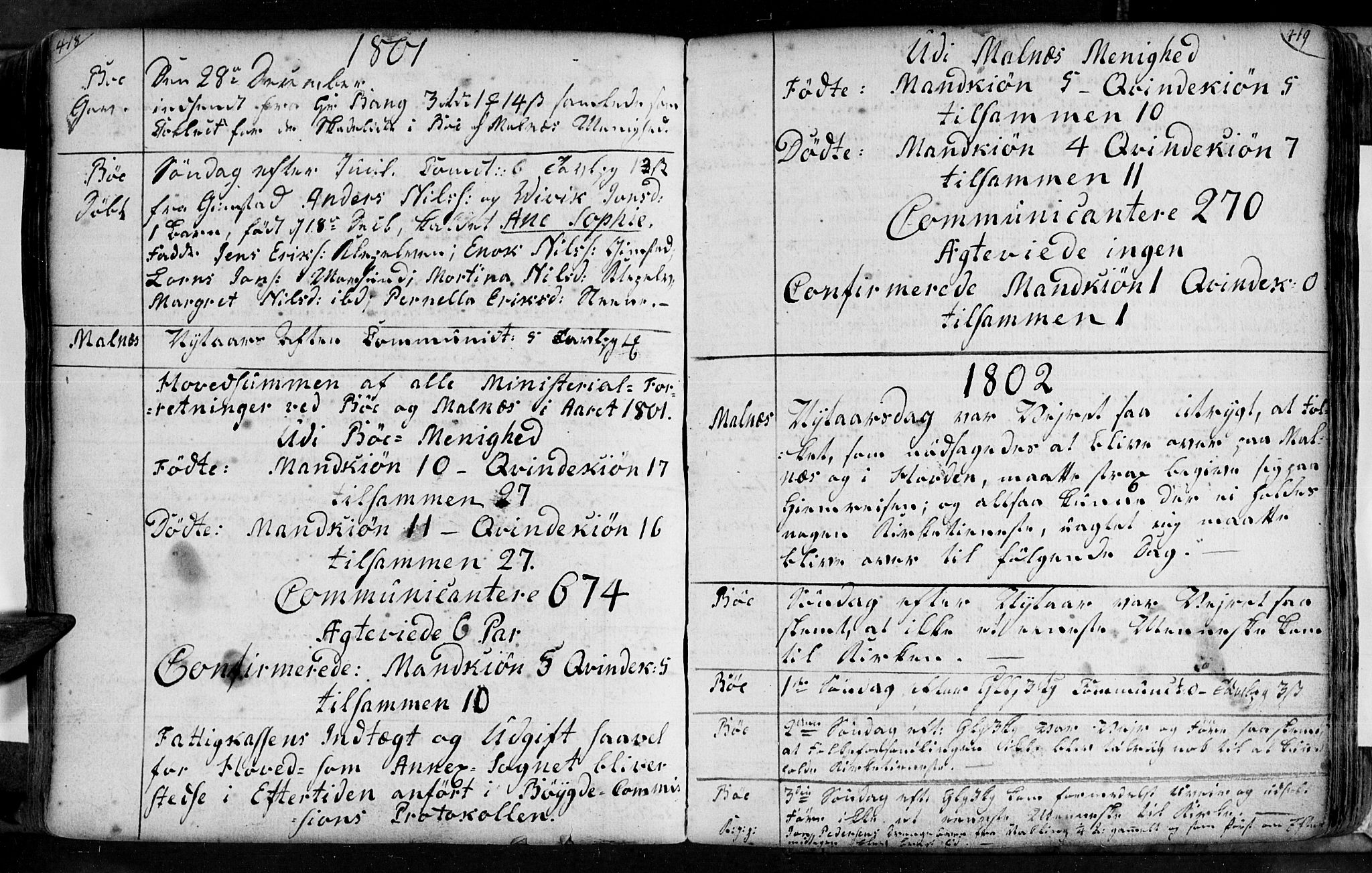 Ministerialprotokoller, klokkerbøker og fødselsregistre - Nordland, AV/SAT-A-1459/891/L1297: Parish register (official) no. 891A02, 1759-1820, p. 518-519