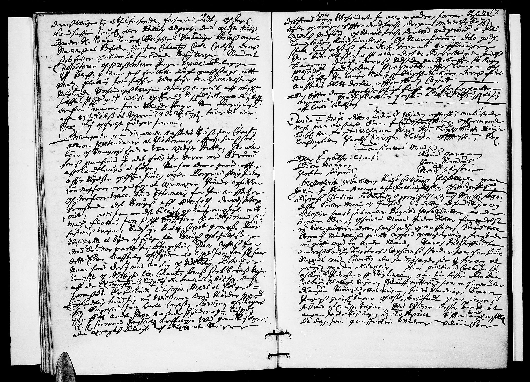 Eiker, Modum og Sigdal sorenskriveri, AV/SAKO-A-123/F/Fa/Faa/L0045: Tingbok, 1680, p. 17