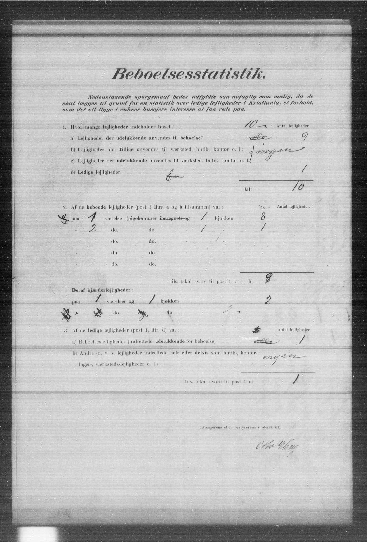 OBA, Municipal Census 1902 for Kristiania, 1902, p. 13834