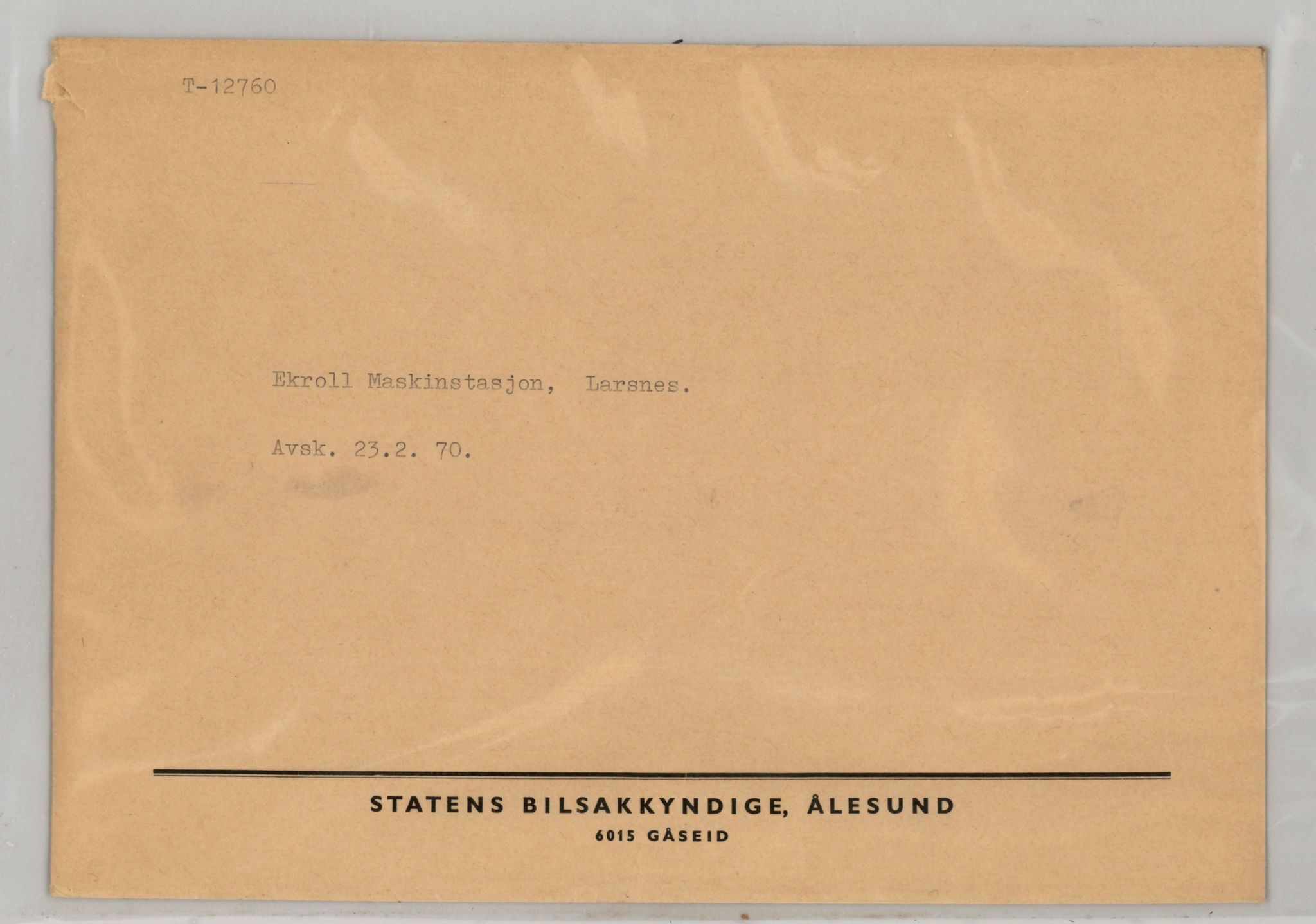 Møre og Romsdal vegkontor - Ålesund trafikkstasjon, AV/SAT-A-4099/F/Fe/L0035: Registreringskort for kjøretøy T 12653 - T 12829, 1927-1998, p. 2536