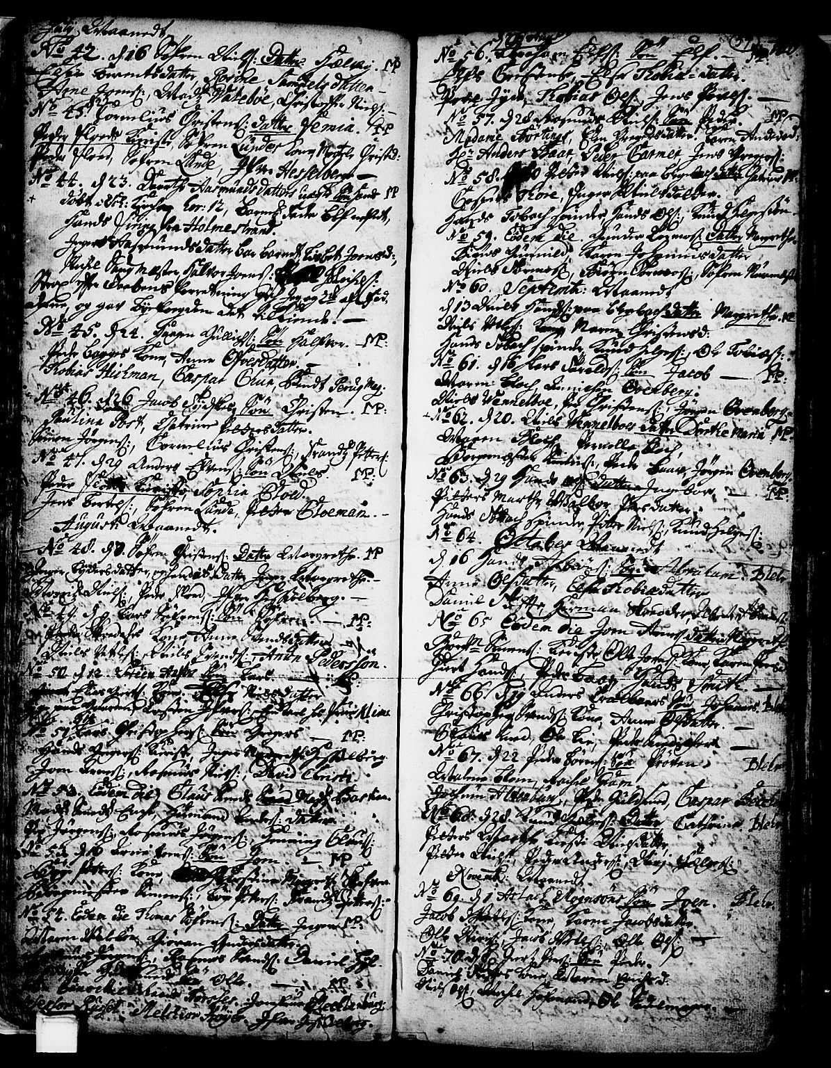 Skien kirkebøker, SAKO/A-302/F/Fa/L0002: Parish register (official) no. 2, 1716-1757, p. 59