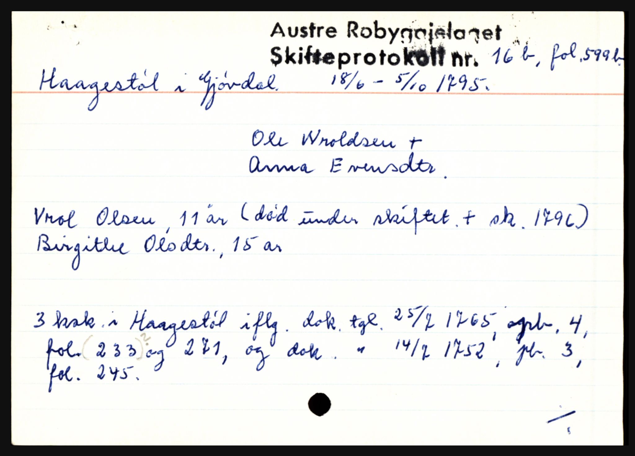 Østre Råbyggelag sorenskriveri, AV/SAK-1221-0016/H, p. 5765