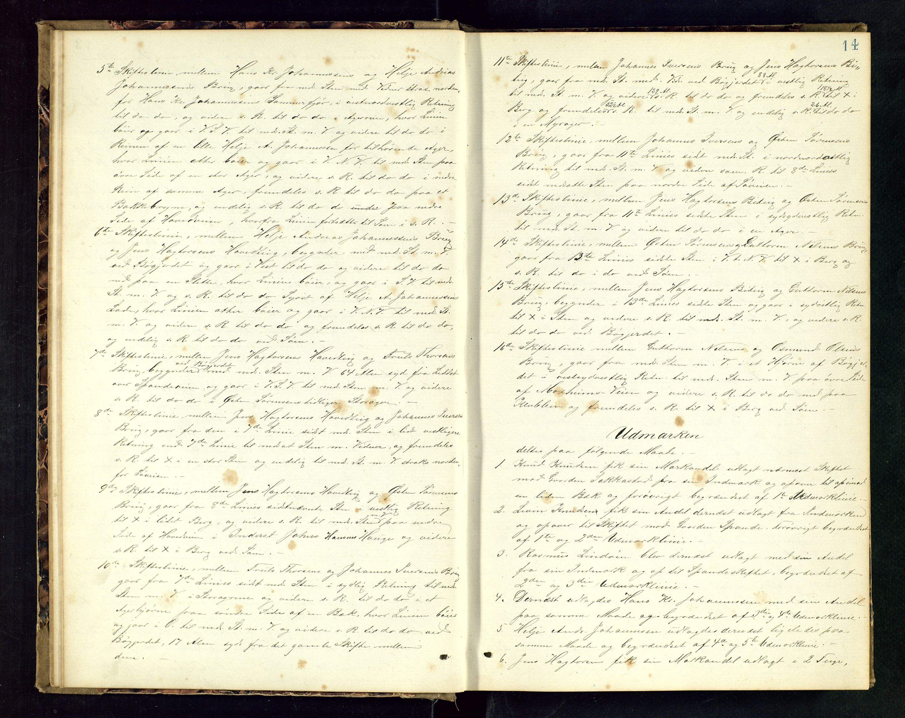 Rogaland jordskifterett, AV/SAST-A-102426/Oa/L0047: Forhandlingsprotokoll, 1879-1881, p. 14